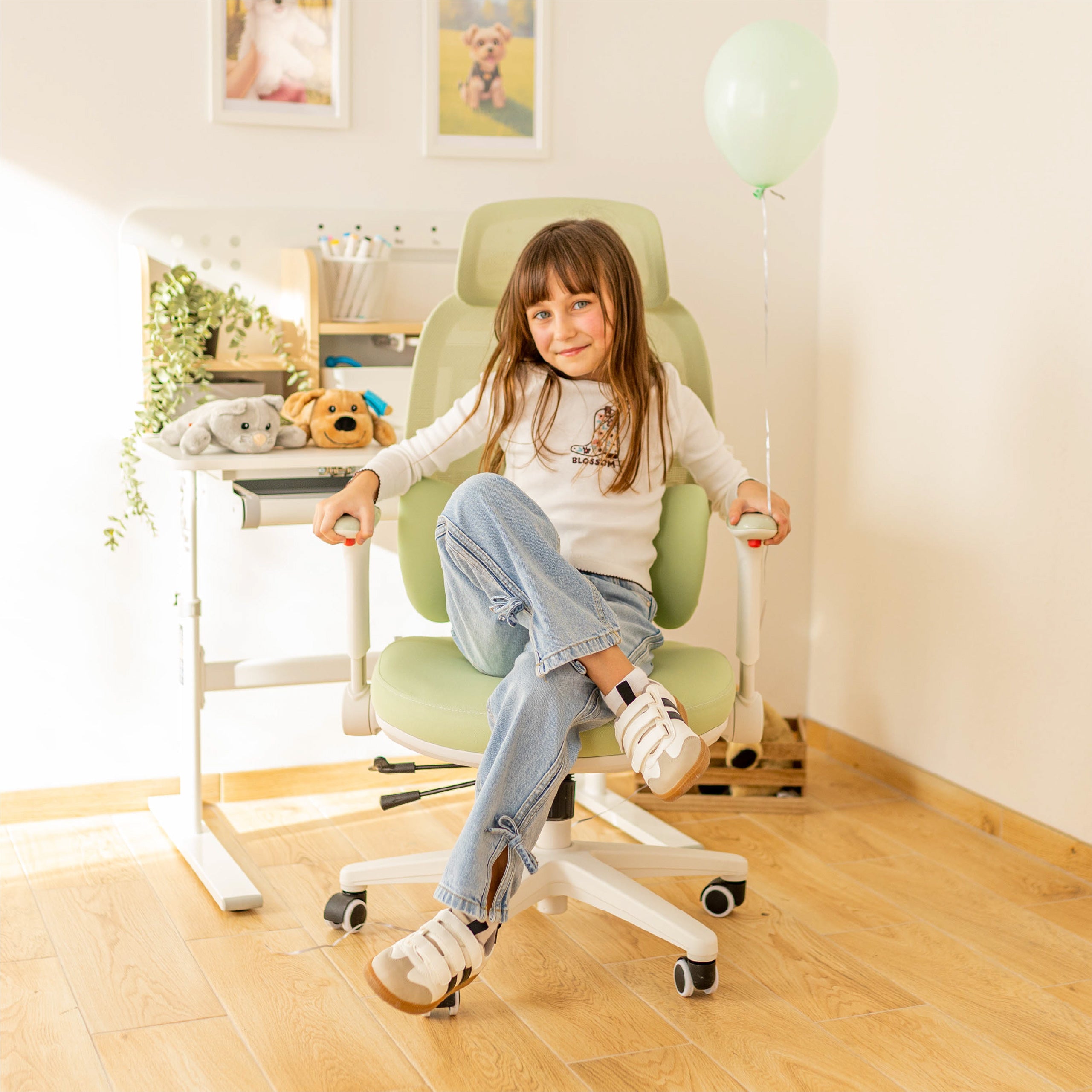 Mark Adler Junior 6.3 Grün ergonomischer Kinderstuhl