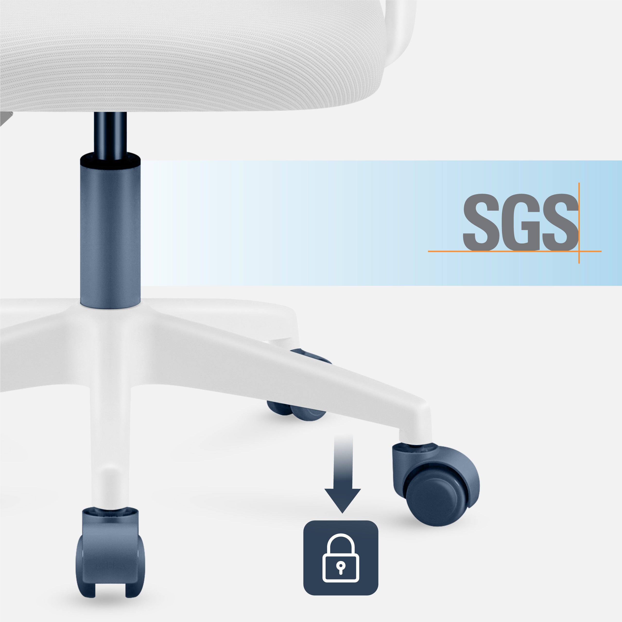 Mark Adler Junior 3.0 Grau Kinderschreibtischstuhl