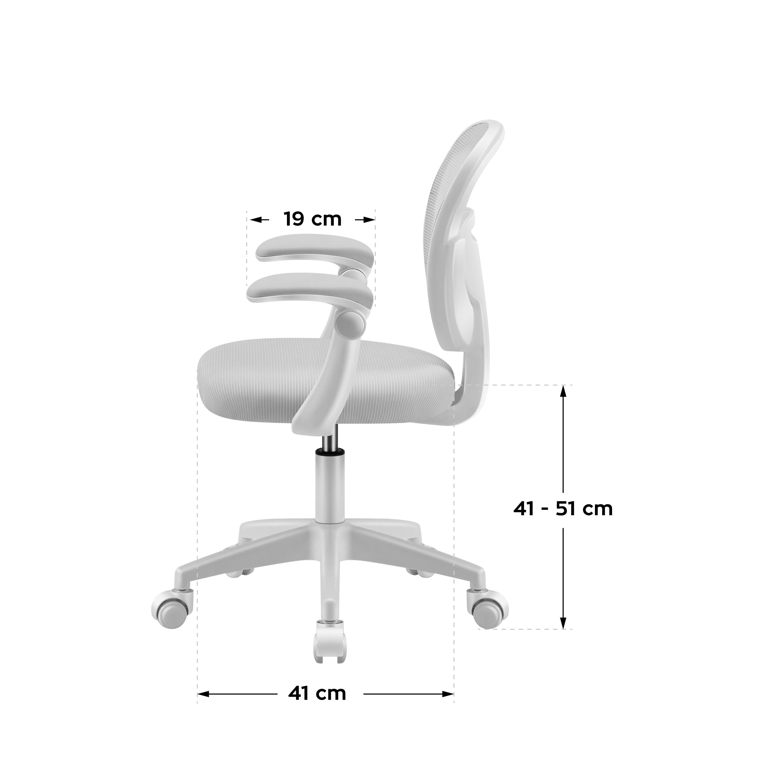 Mark Adler Junior 3.0 Grau Kinderschreibtischstuhl