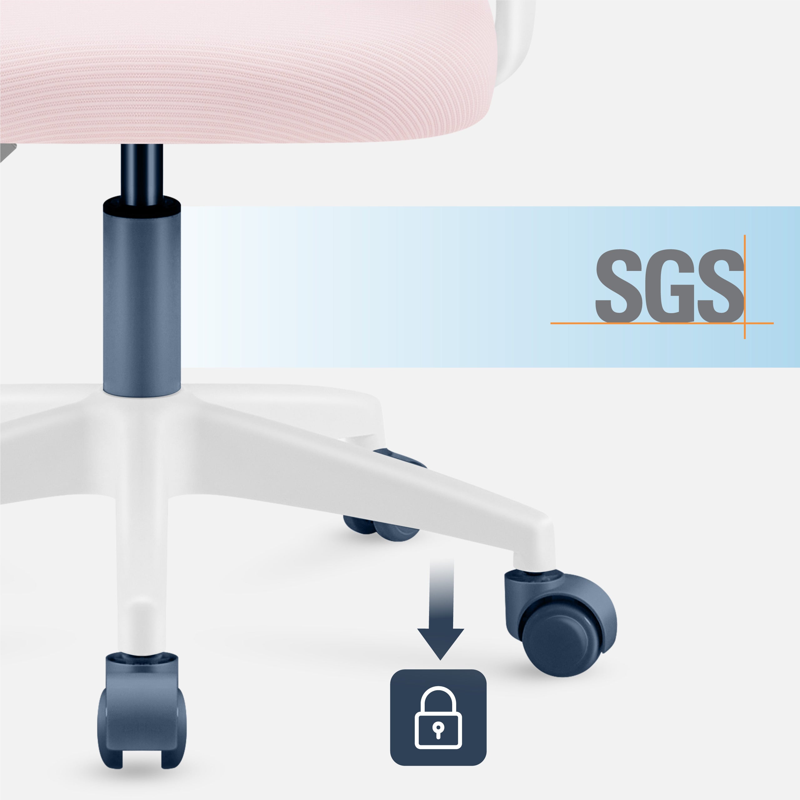 Mark Adler Junior 3.0 Rosa Kinderschreibtischstuhl