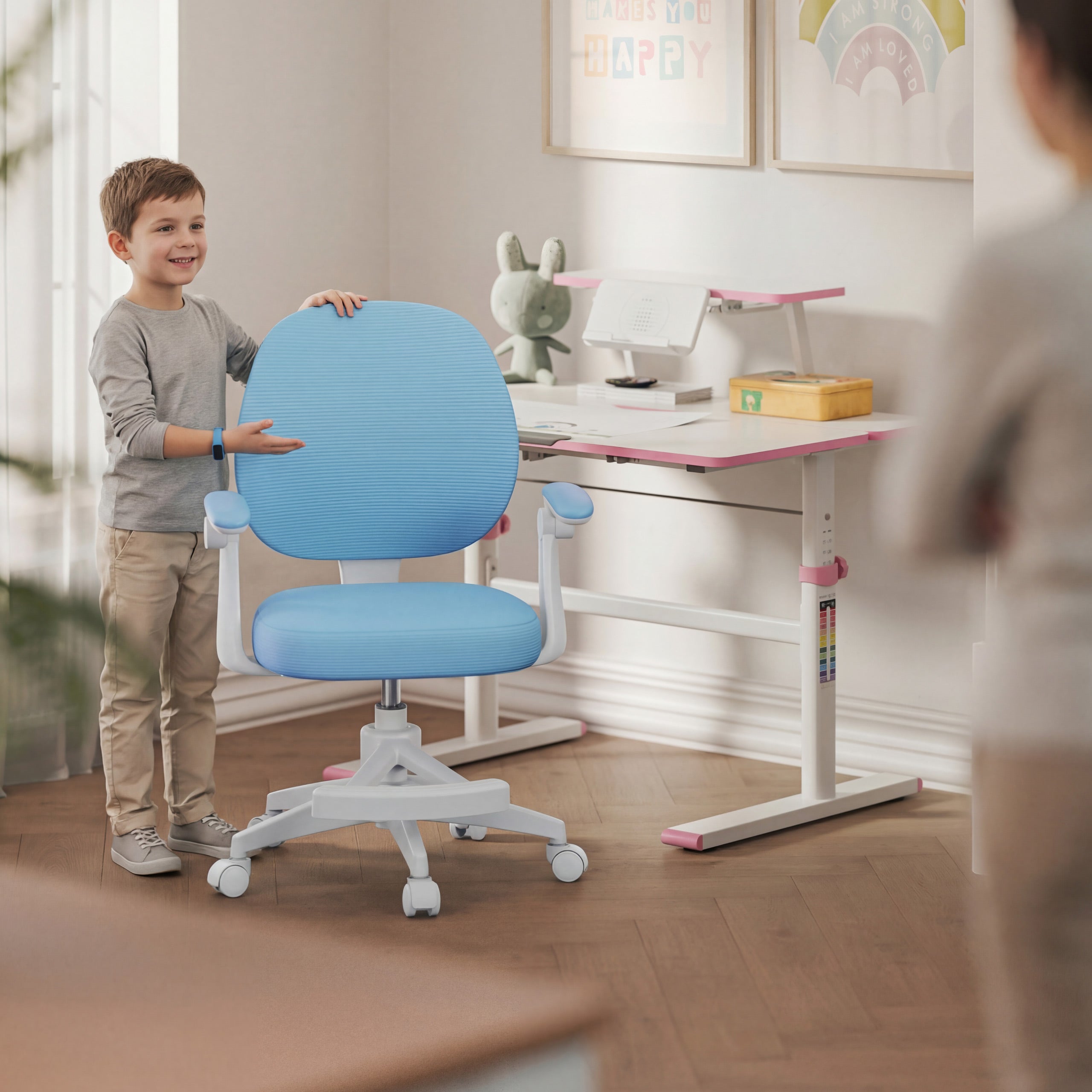 Drehstuhl für Kinder Mark Adler Junior 3.1 Blue