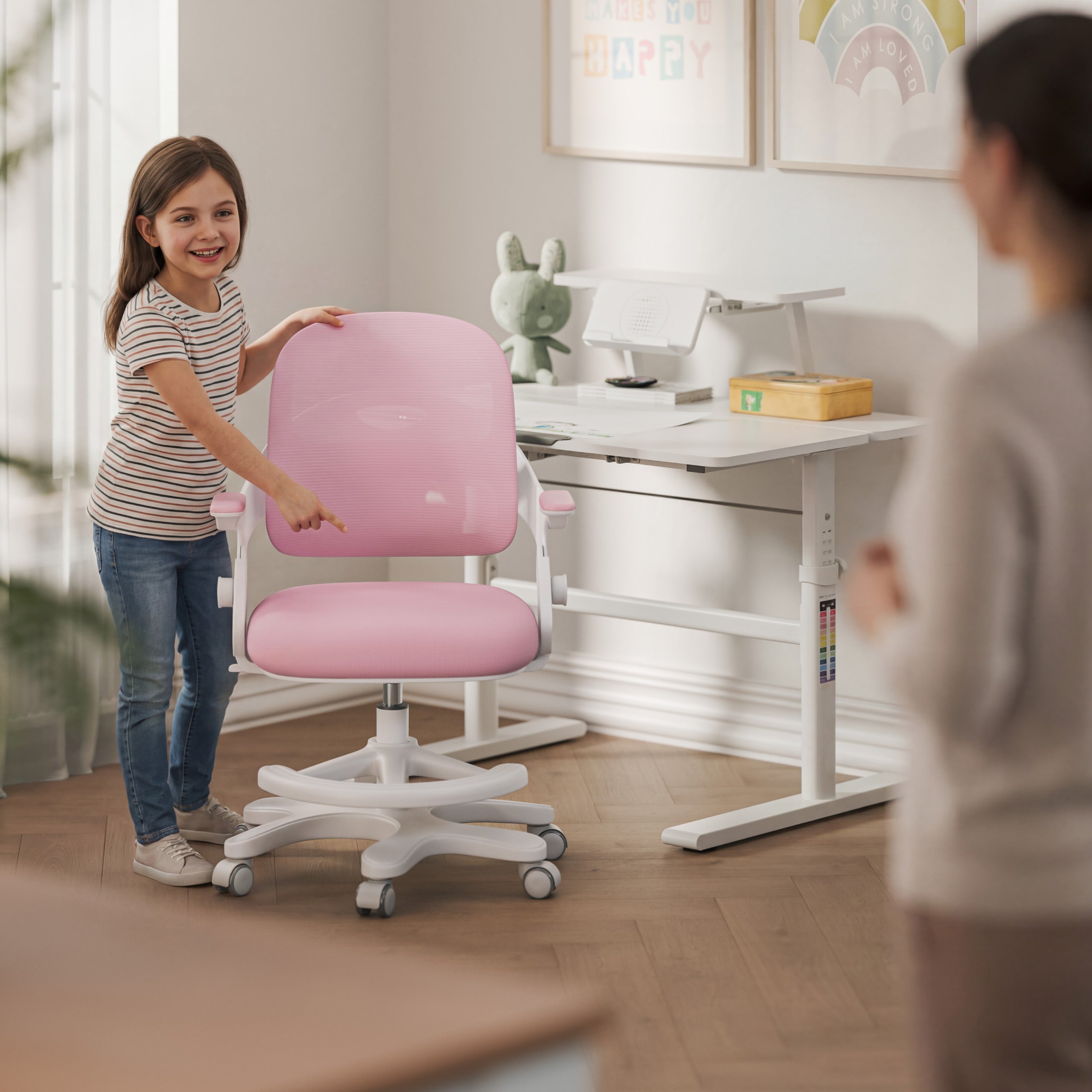 Kinderschreibtischstuhl Mark Adler Junior 4.3 Pink