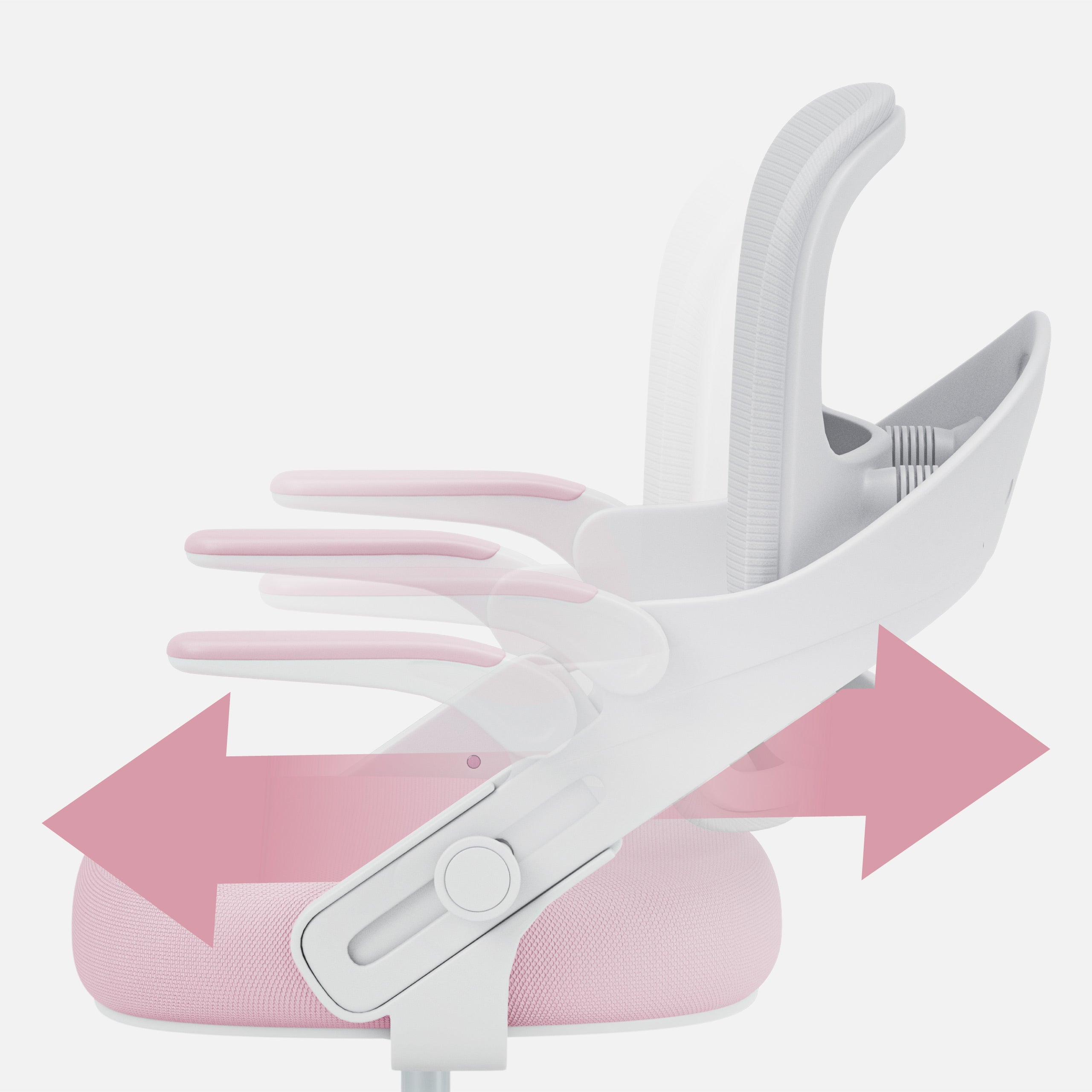 Kinderschreibtischstuhl Mark Adler Junior 4.3 Pink-grey