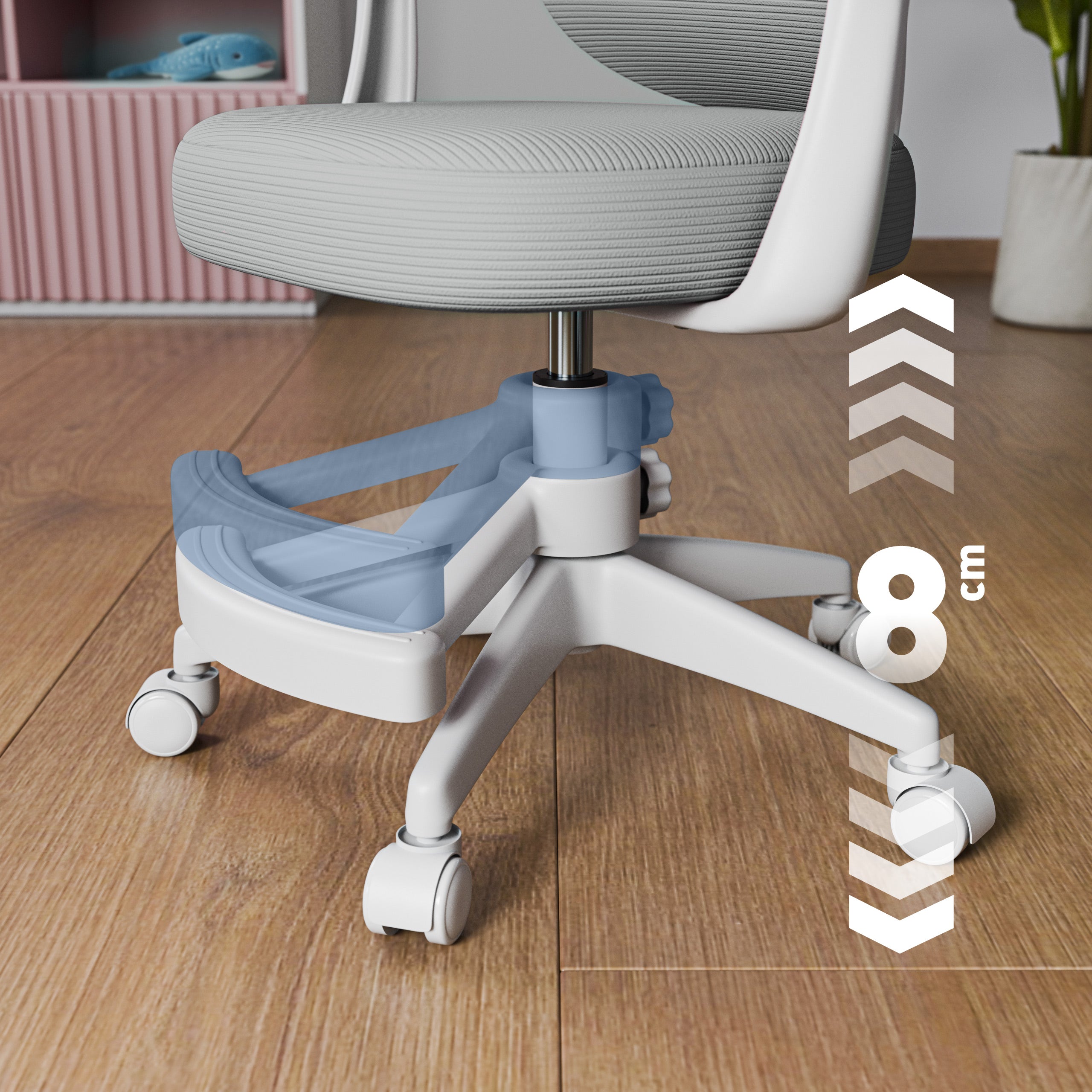 Mark Adler Junior 4.5 Grau Kinderschreibtischstuhl