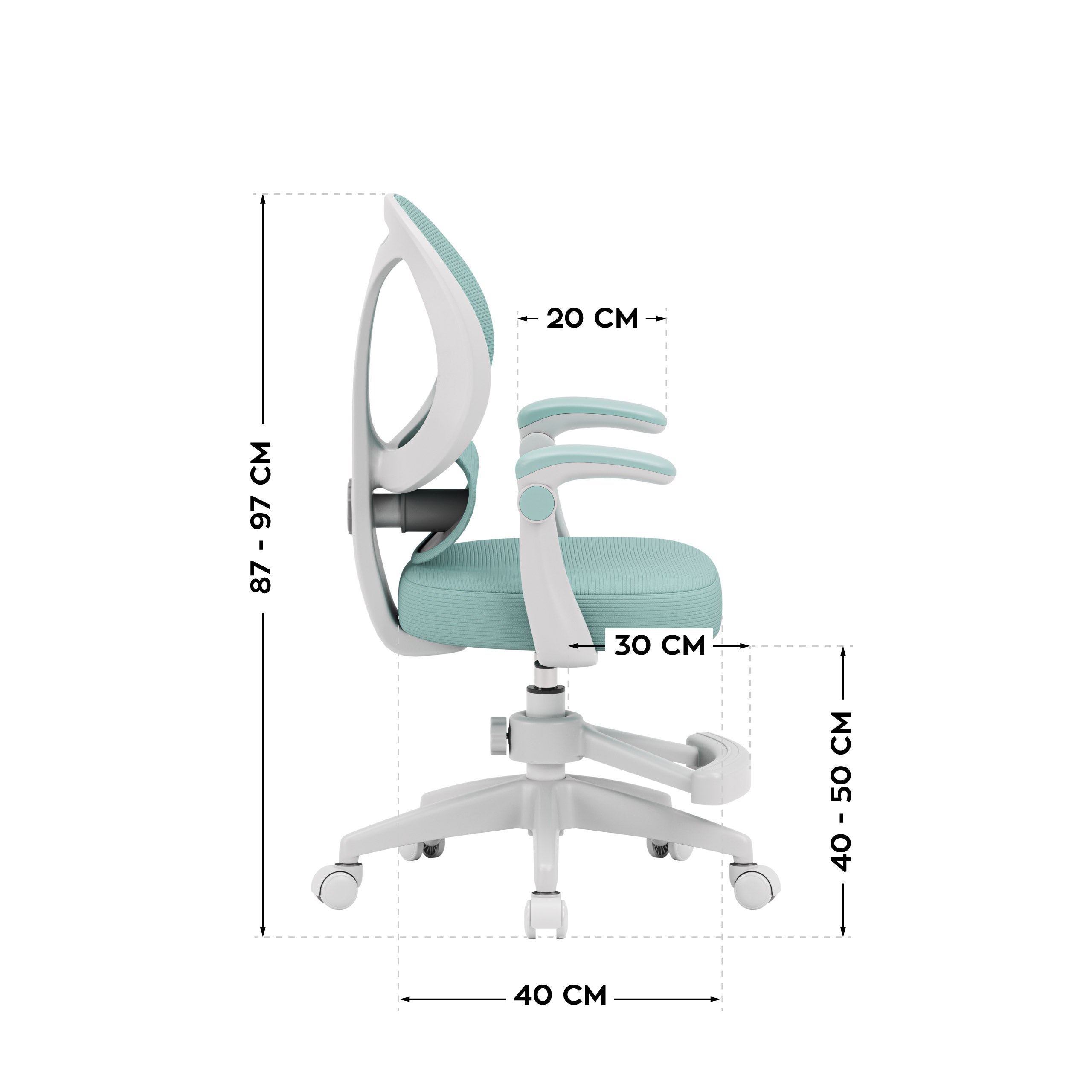 Mark Adler Junior 4.5 Mint Kinderschreibtischstuhl