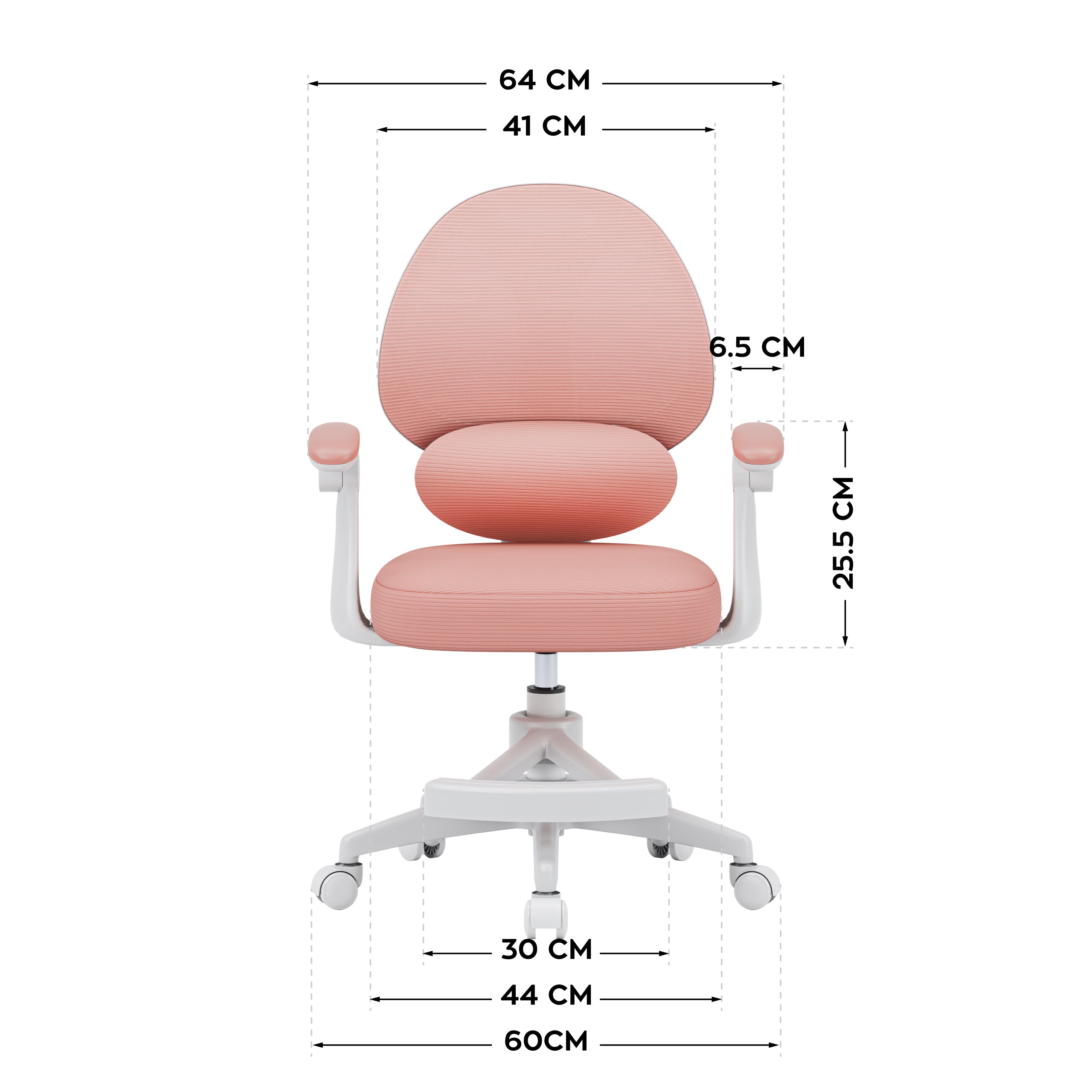Mark Adler Junior 4.5 Rosa Kinderschreibtischstuhl
