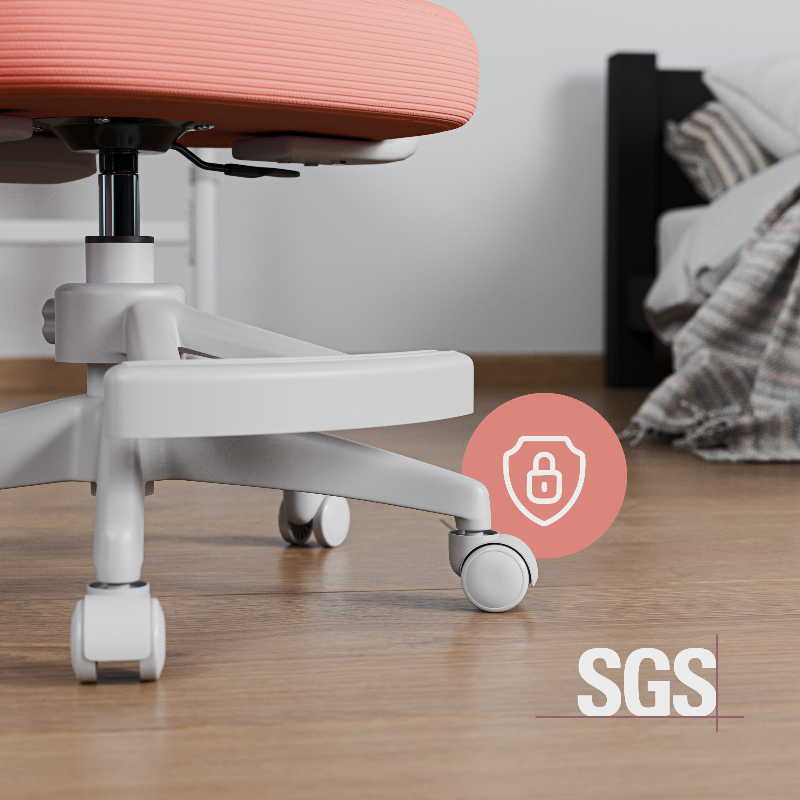 Mark Adler Junior 4.5 Rosa Kinderschreibtischstuhl