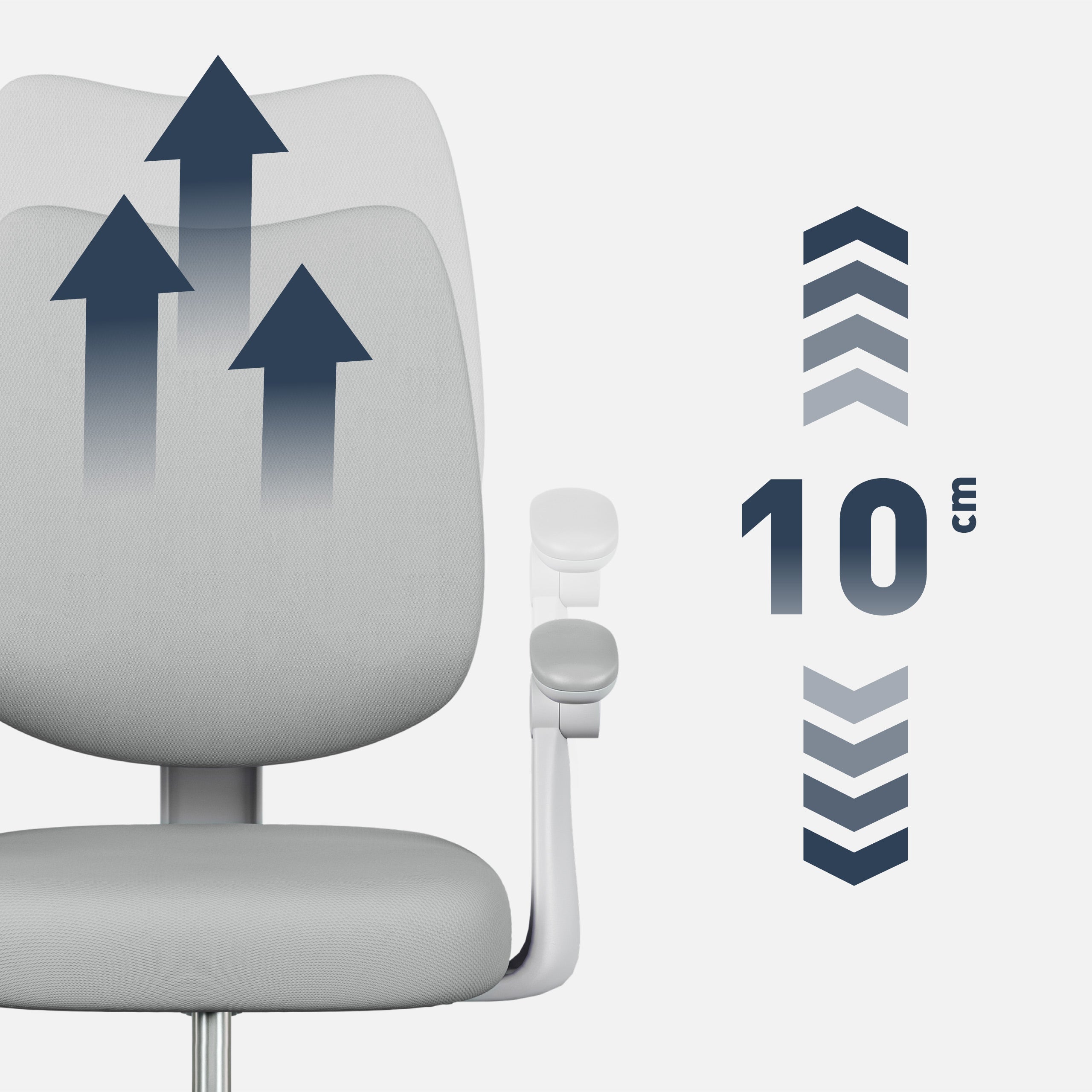 Mark Adler Junior 4.6 Grau ergonomischer Kinderstuhl