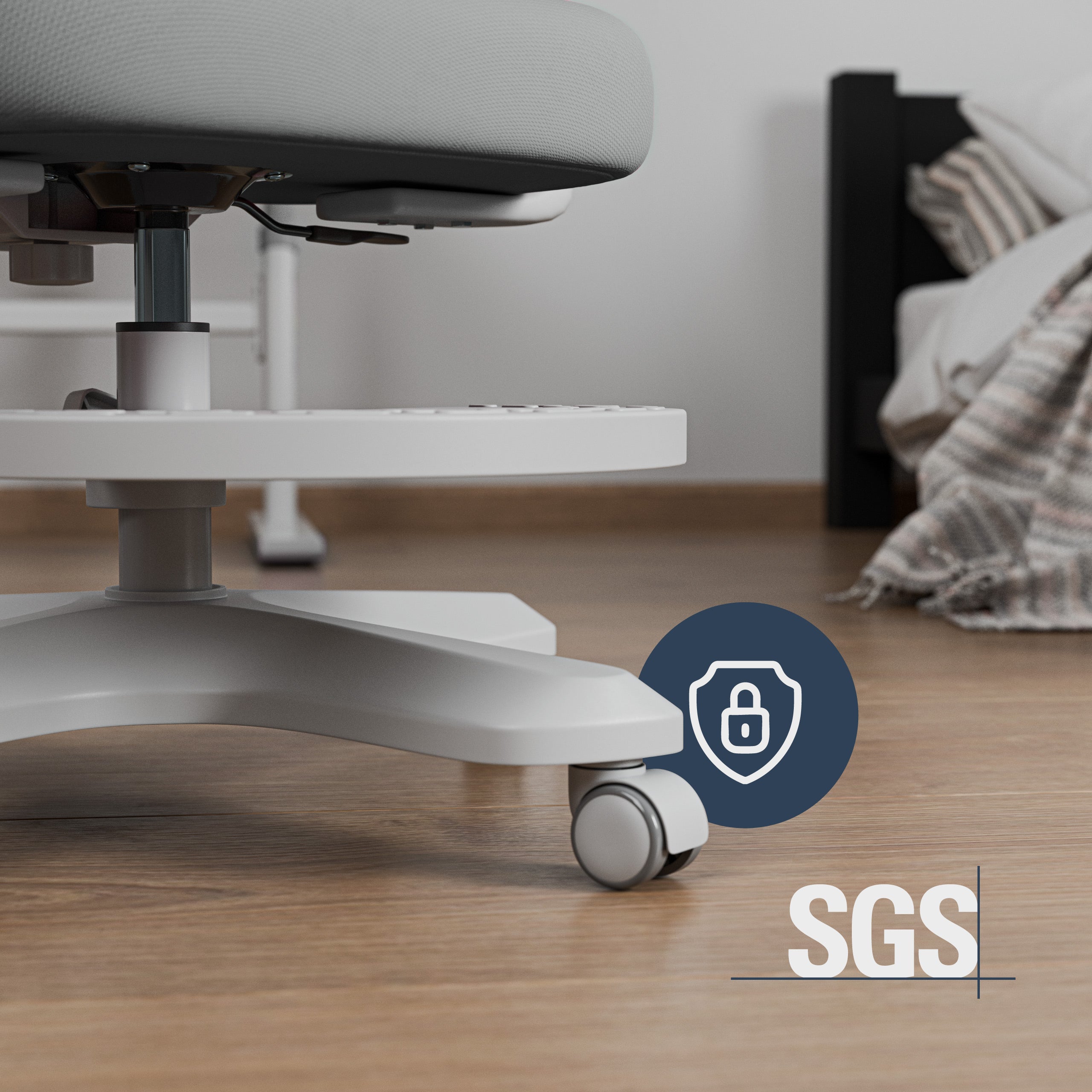 Mark Adler Junior 4.6 Grau ergonomischer Kinderstuhl