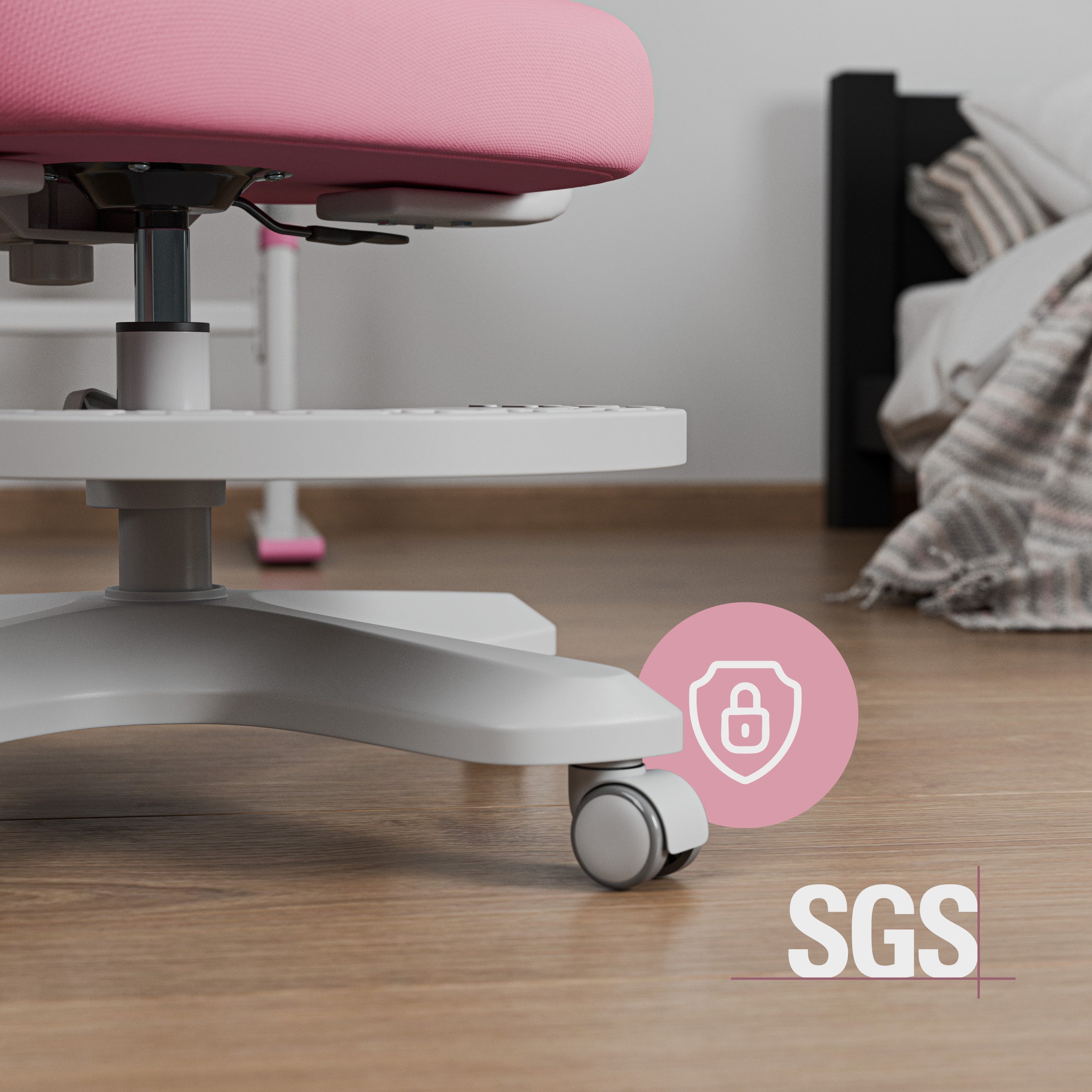 Mark Adler Junior 4.6 Rosa ergonomischer Kinderstuhl