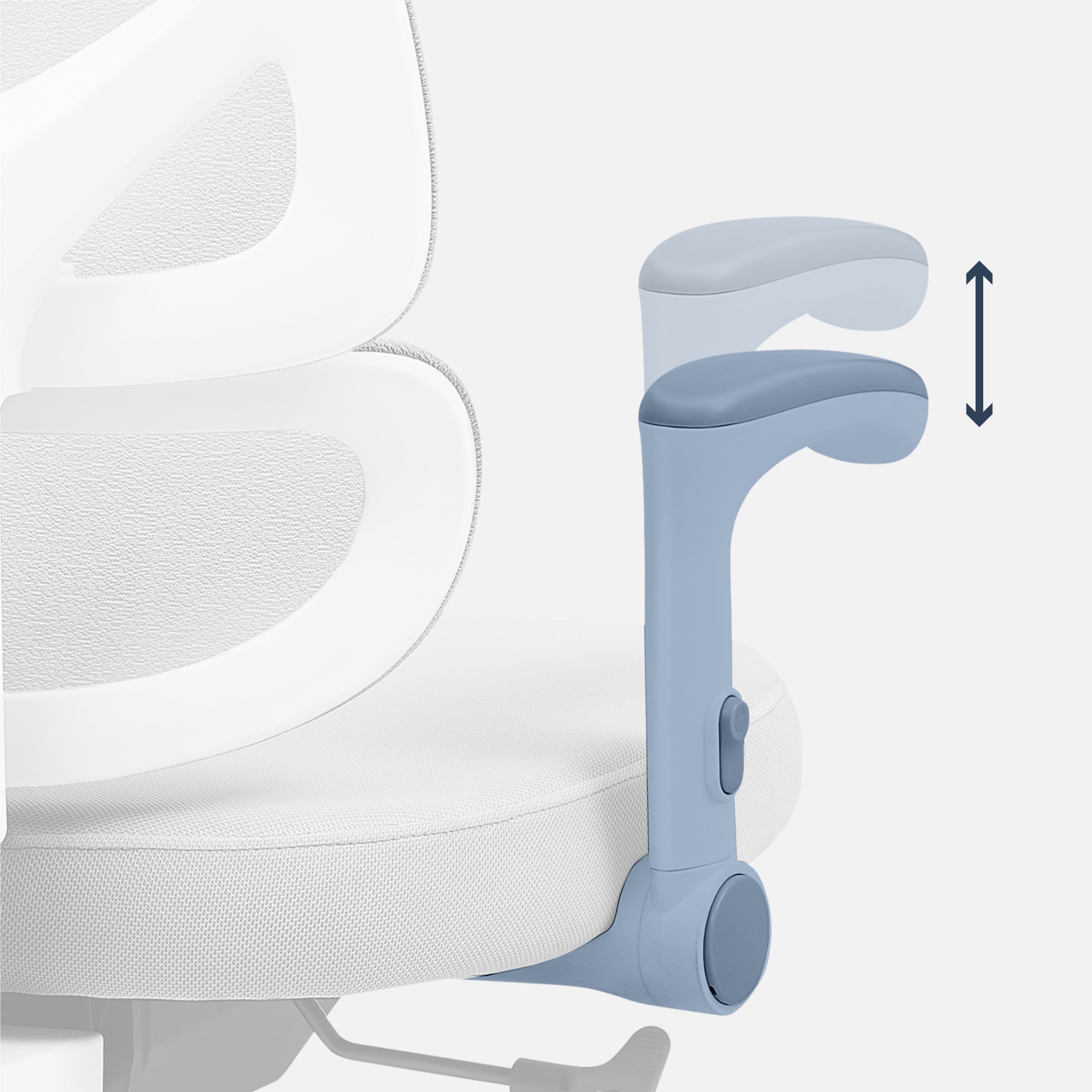 Mark Adler Junior 5.3 Drehstuhl Grau für Kinder