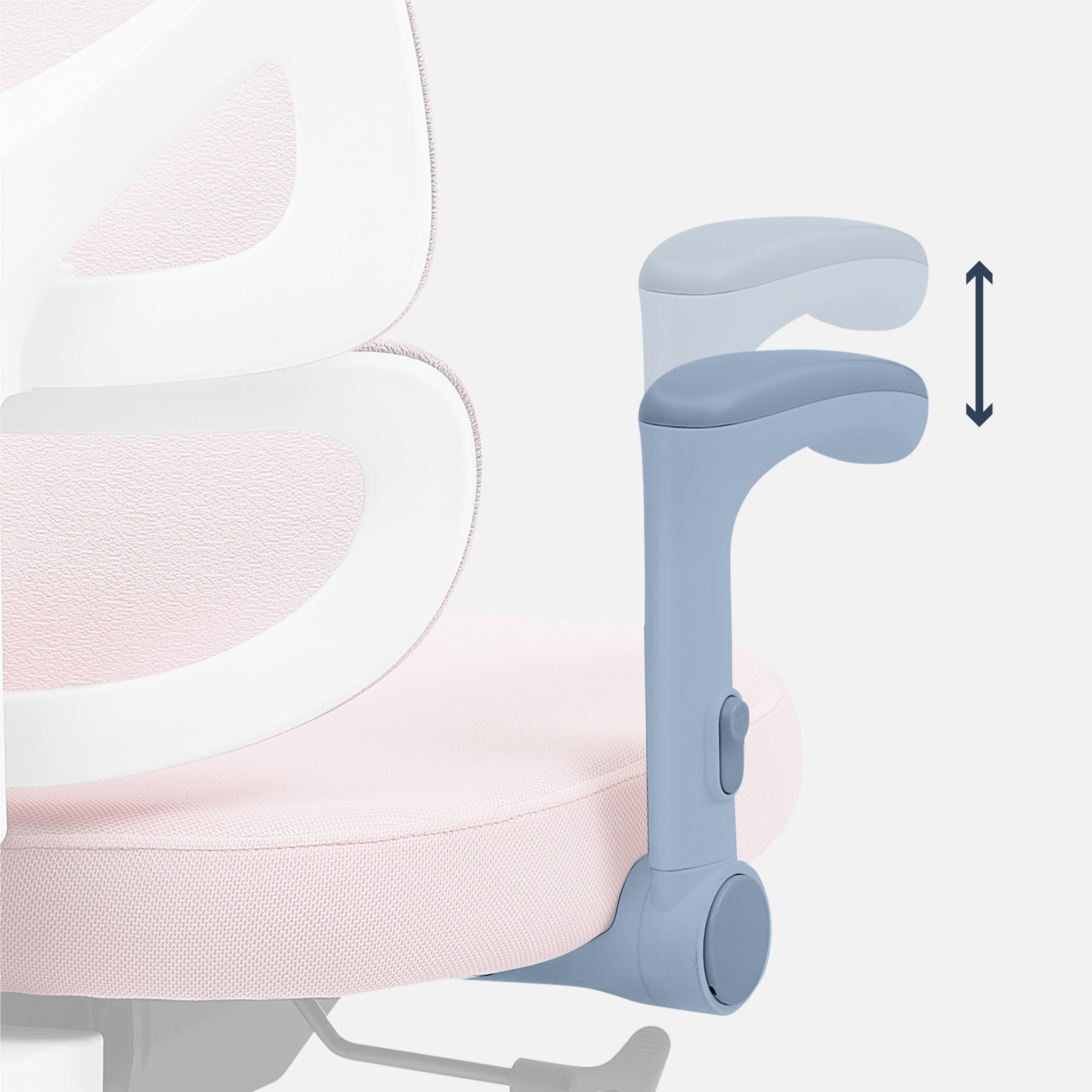 Mark Adler Junior 5.3 Drehstuhl Rosa für Kinder