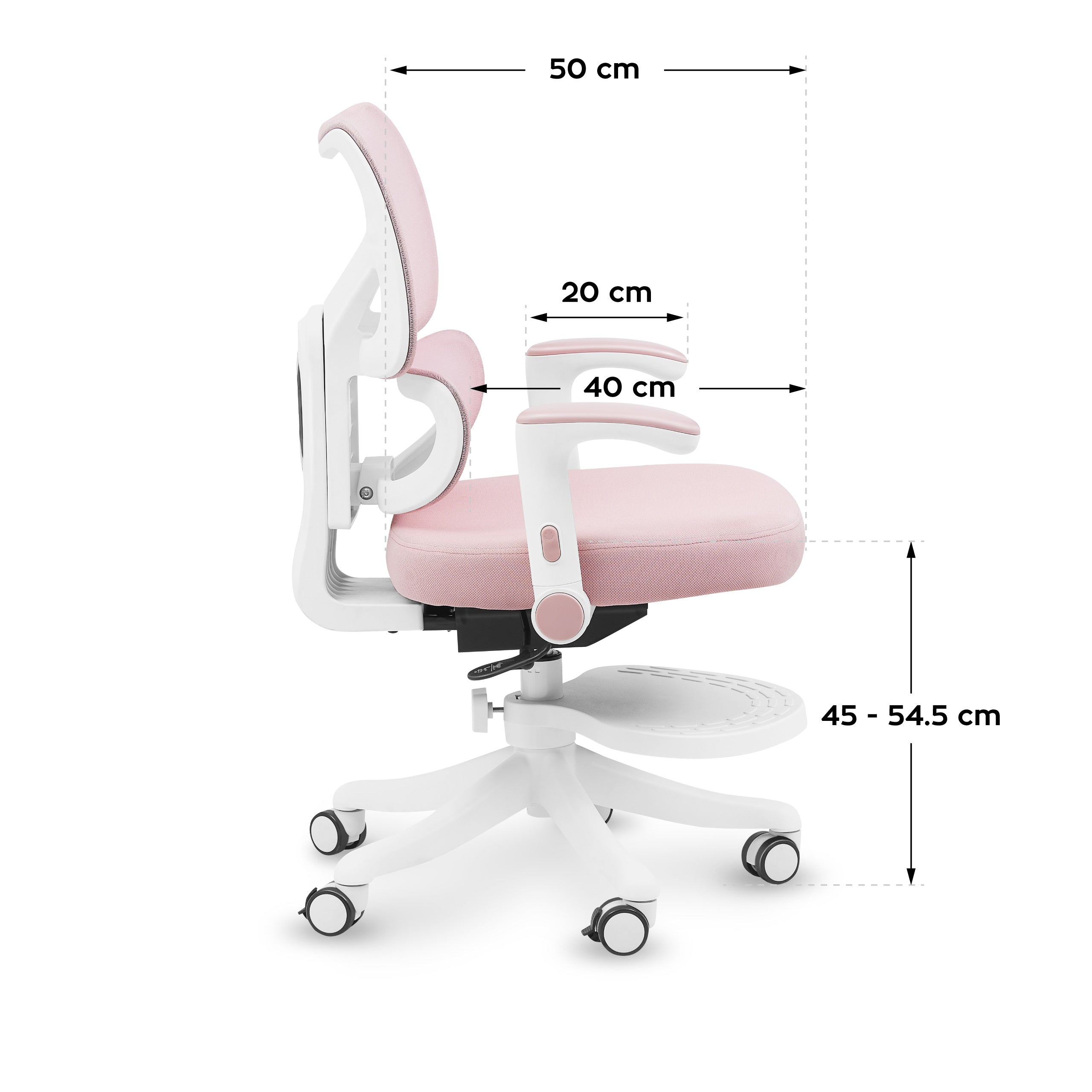 Mark Adler Junior 5.3 Drehstuhl Rosa für Kinder