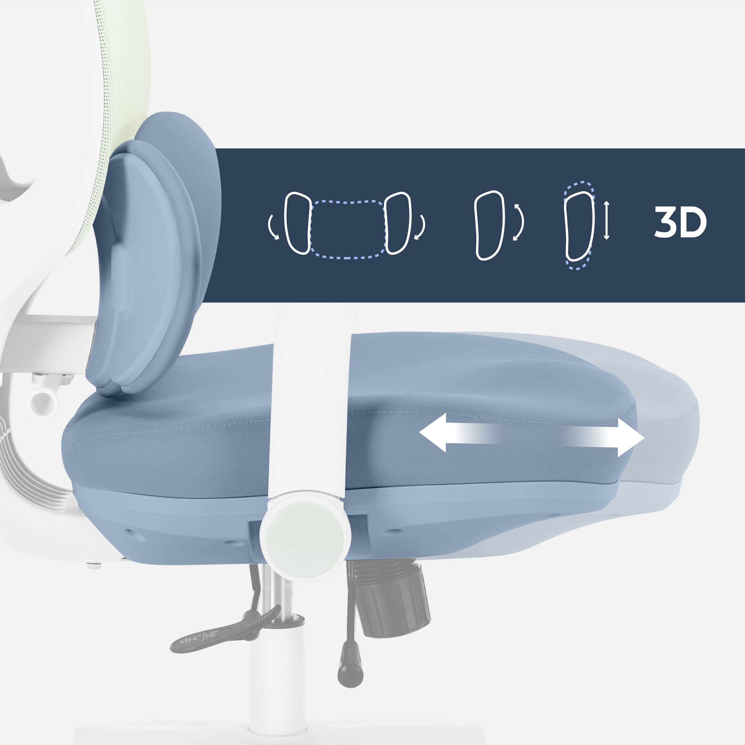 Mark Adler Junior 6.3 Grün ergonomischer Kinderstuhl