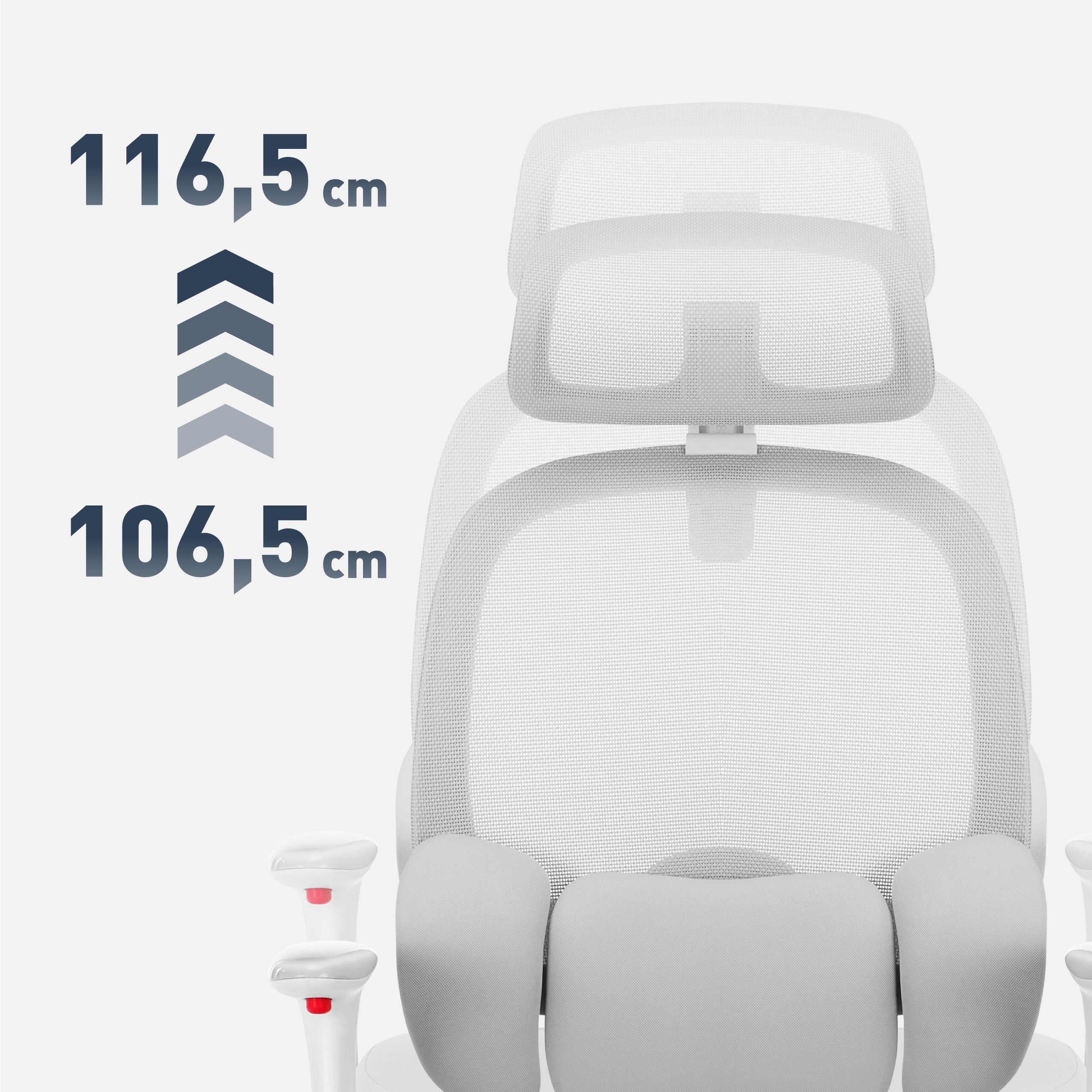 Mark Adler Junior 6.3 Grau ergonomischer Kinderstuhl