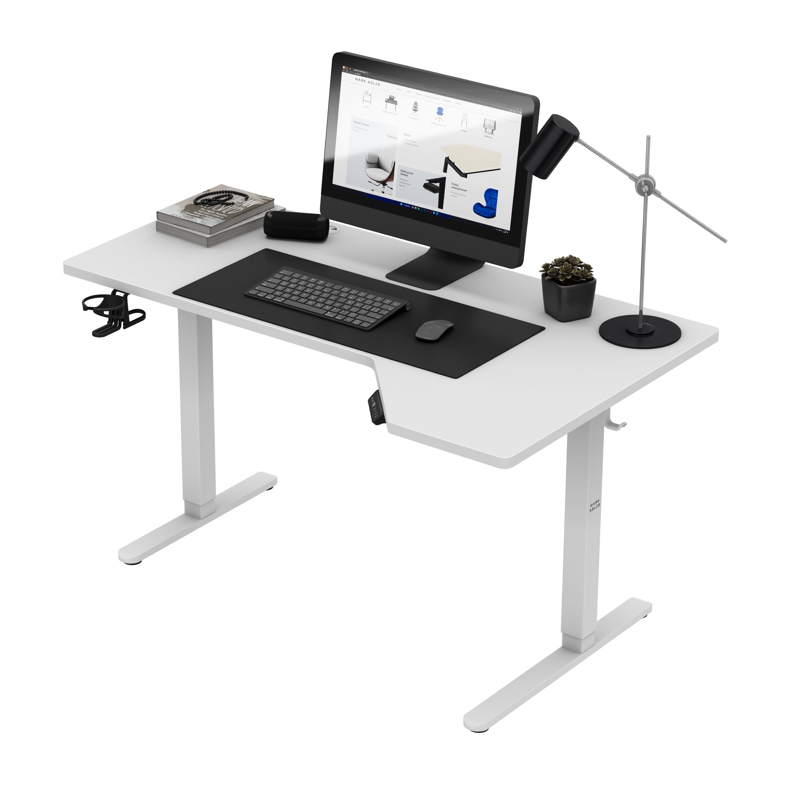 Mark Adler Leader 9.1 Weiß Elektrischer Schreibtisch