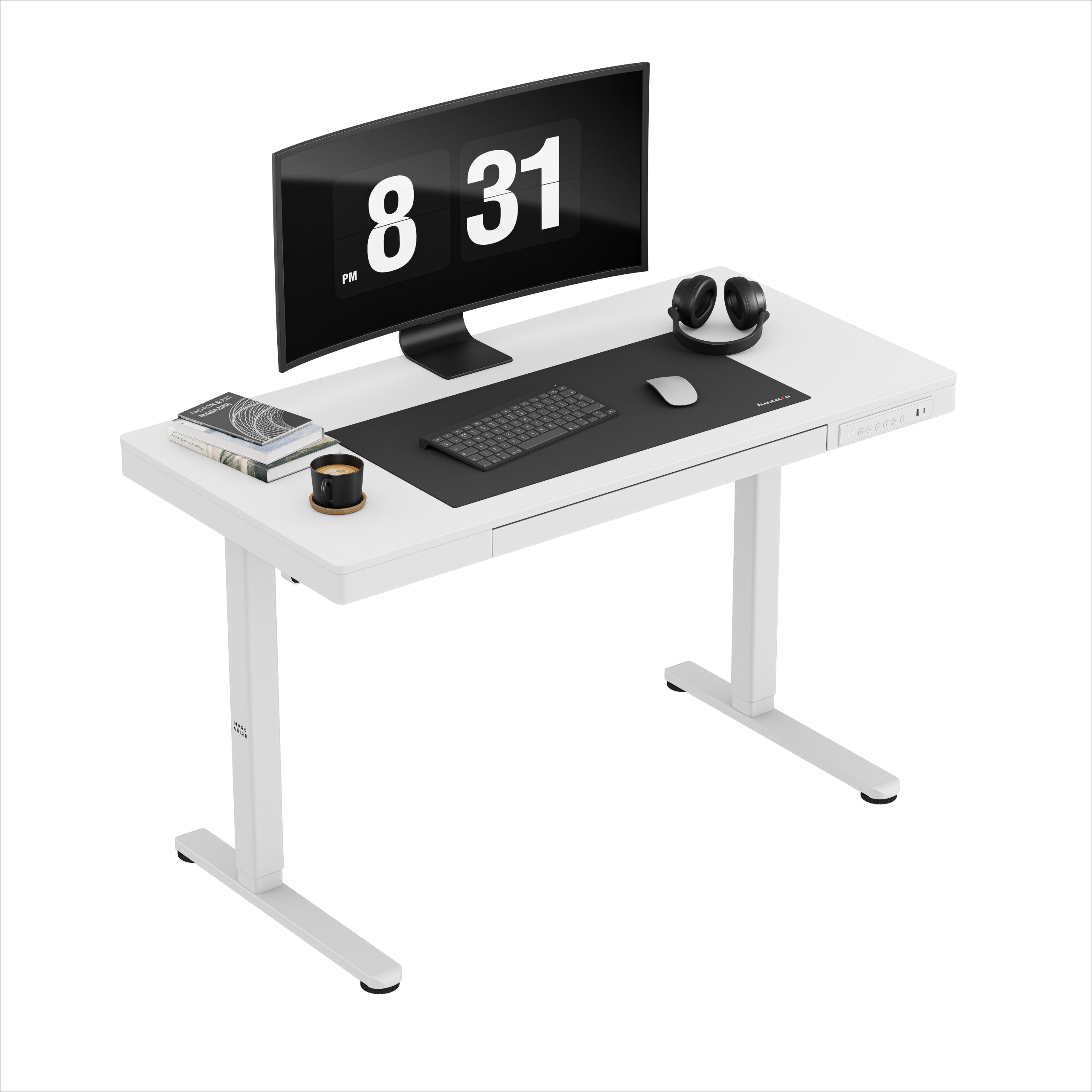 Mark Adler Leader 8.2 Weißer elektrischer Schreibtisch