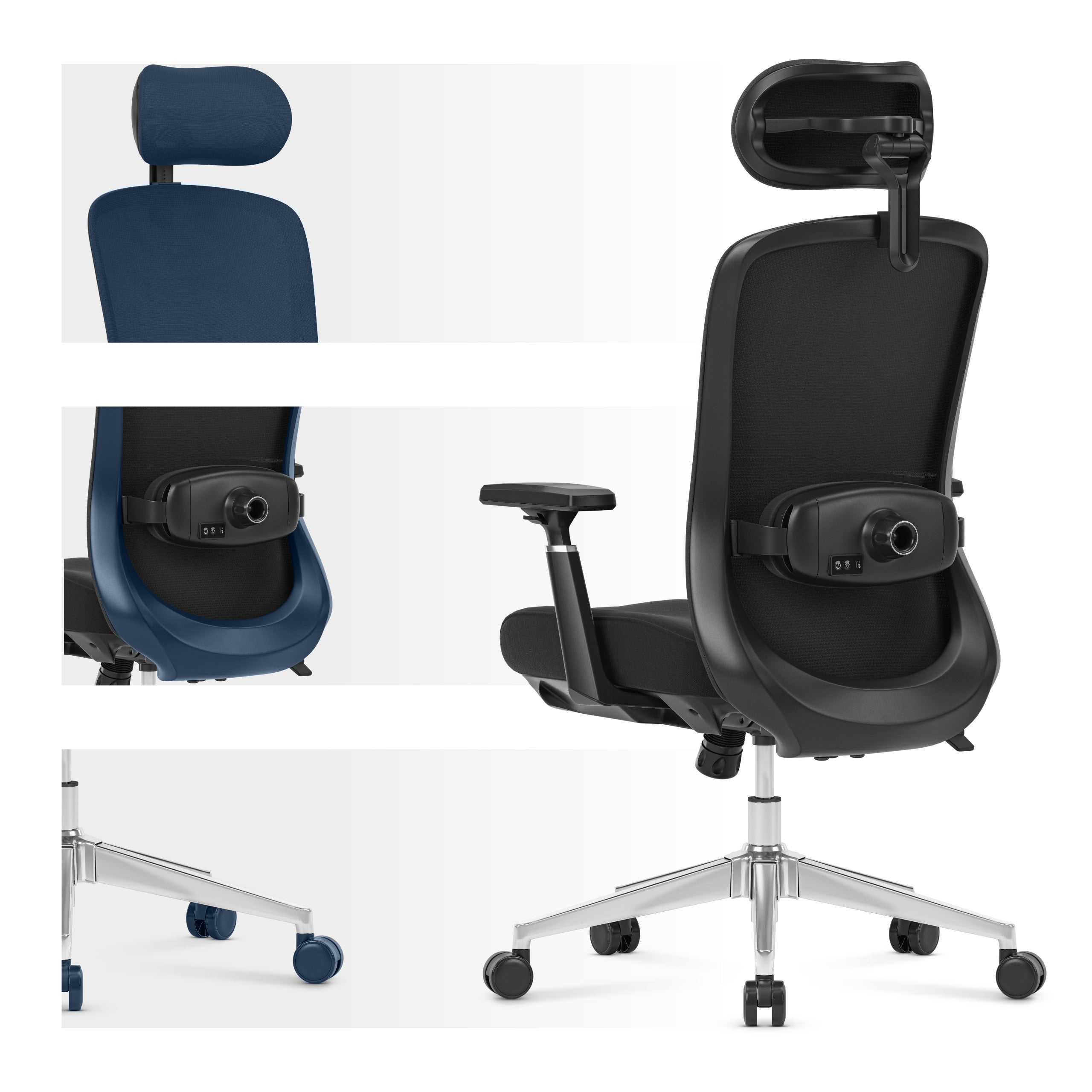 Bürostuhl mit Massage Mark Adler Leadpro 6.0 Black