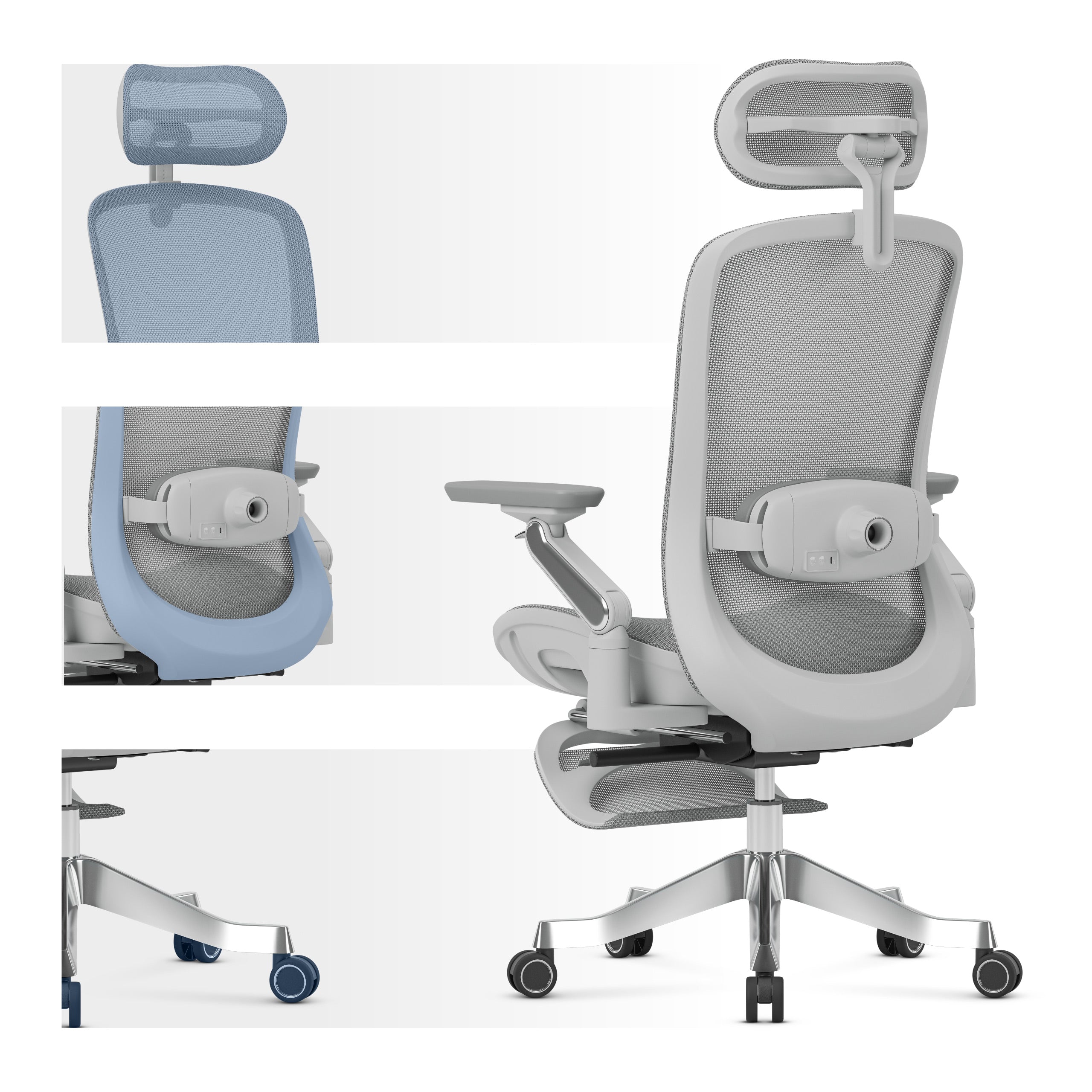 Ergonomischer Massagesessel Mark Adler Leadpro 8.7 Grey