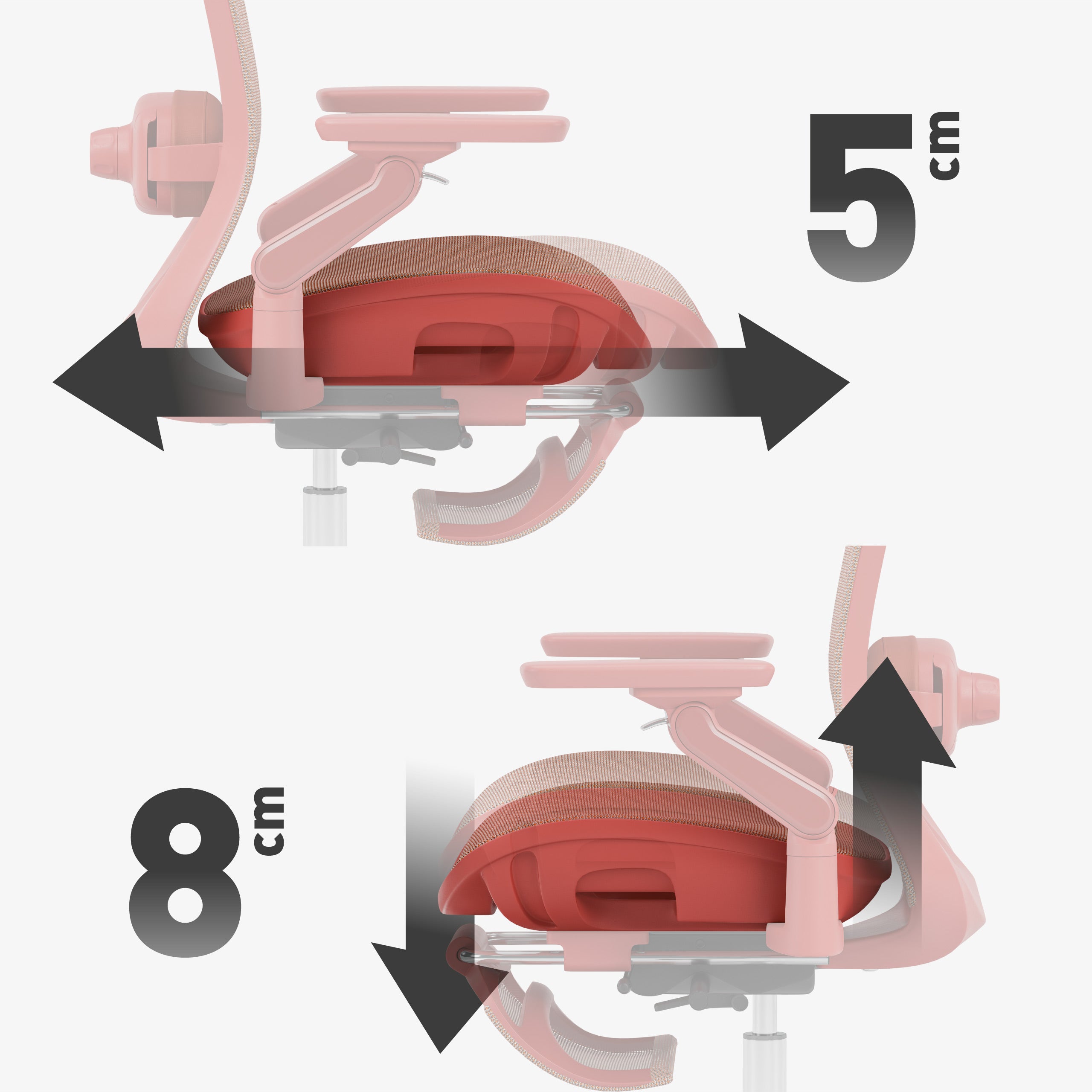 Ergonomischer Massagesessel Mark Adler Leadpro 8.7 Rot