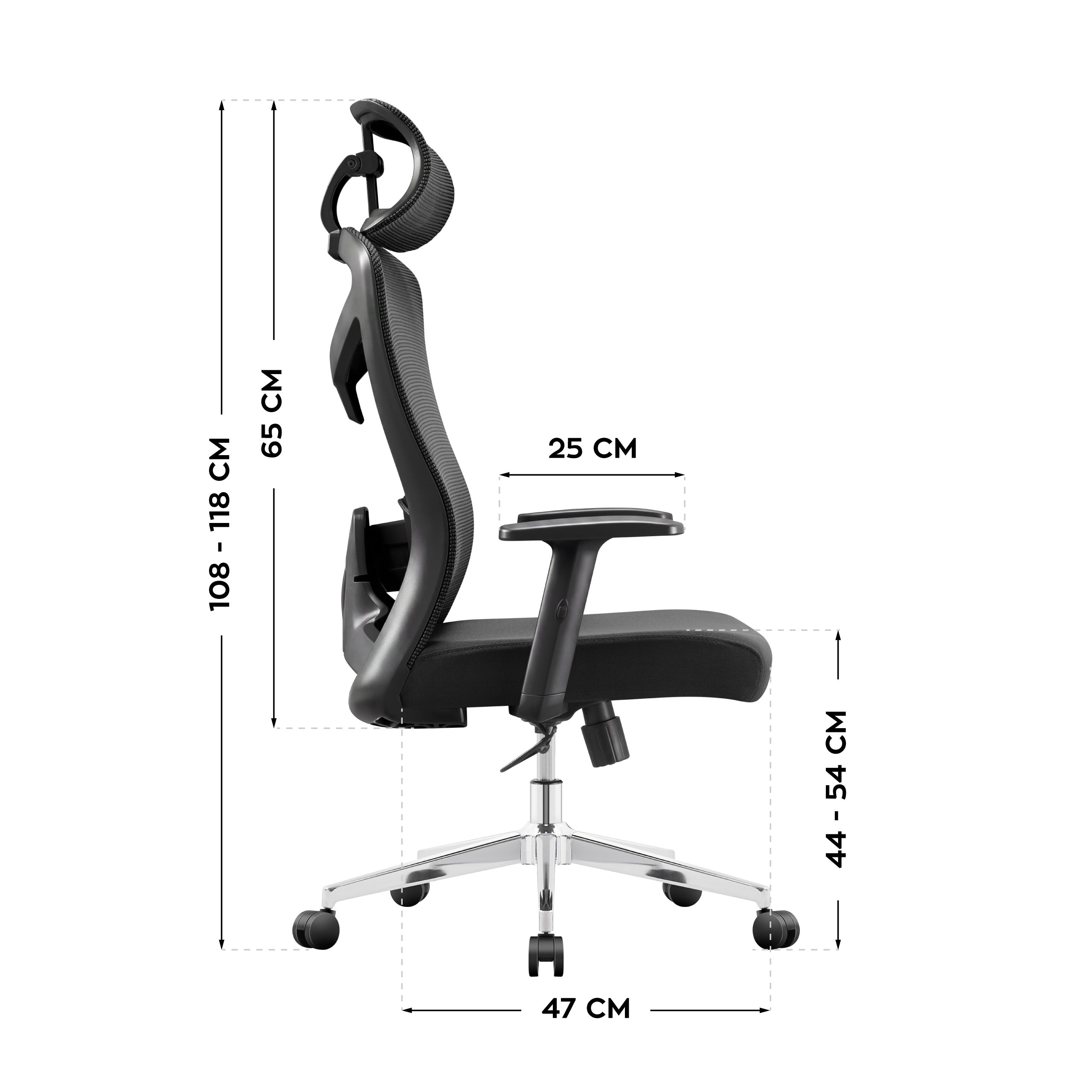 Ergonomischer Bürostuhl Mark Adler Manager 2.6 Schwarz