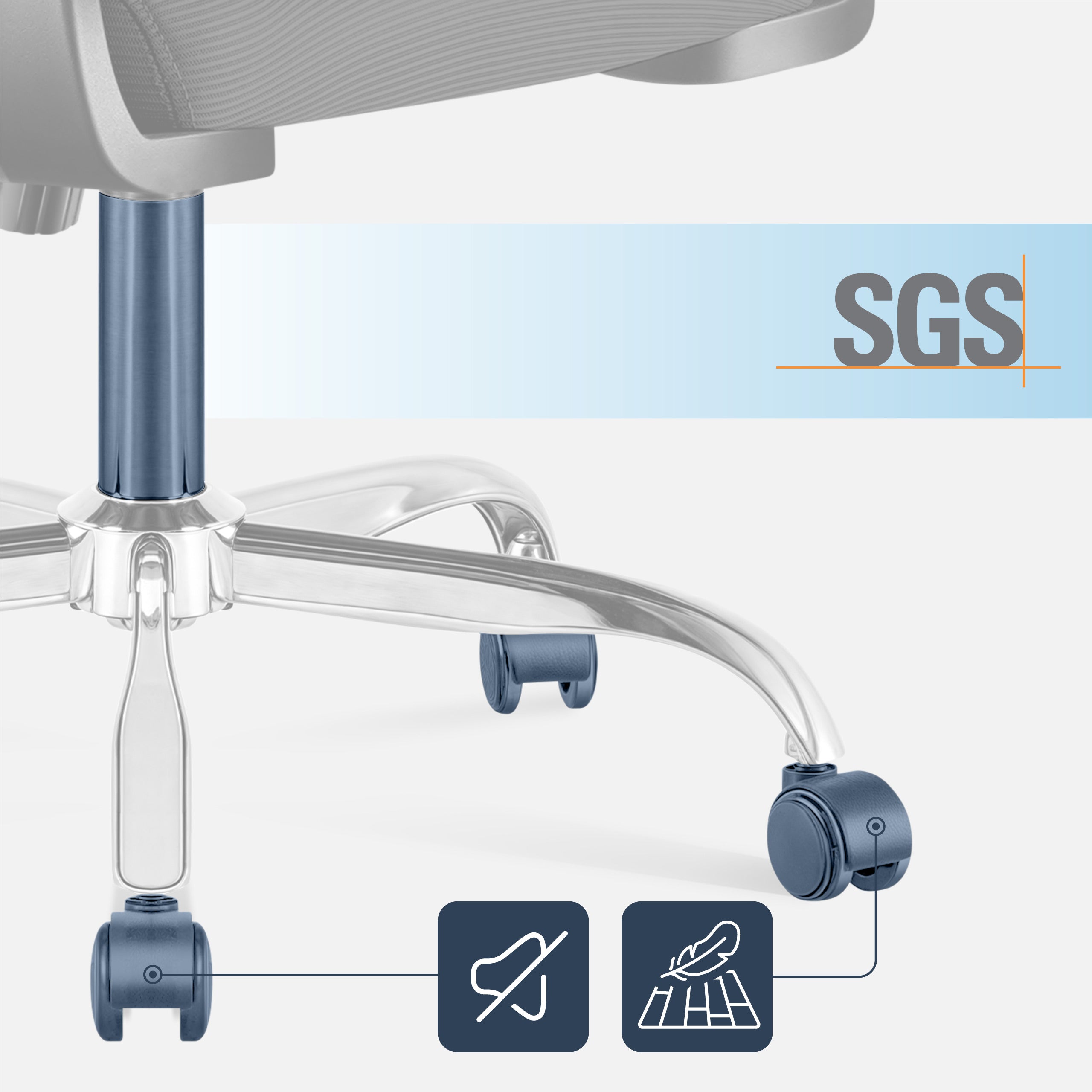 Polyurethan-Gummi-Räder mit einem Durchmesser von 5 cm