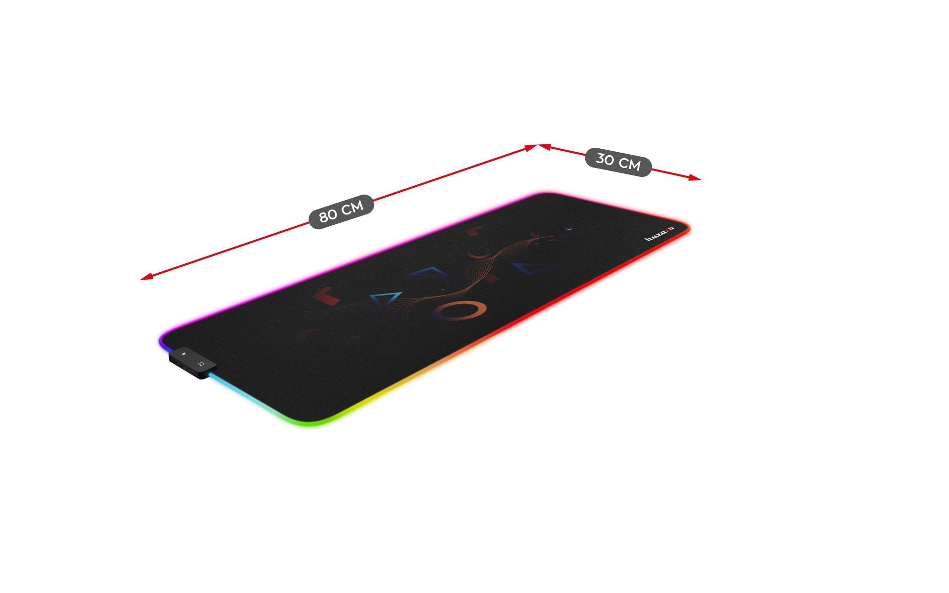 Huzaro RGB Design Gaming-Mauspad