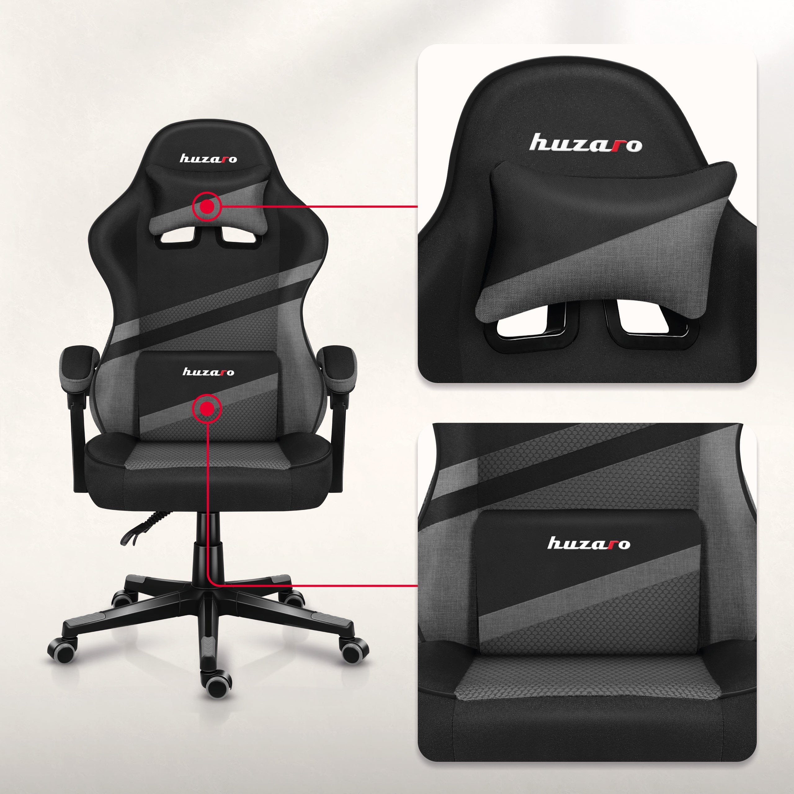 Lendenkissen und Nackenmuskelkissen