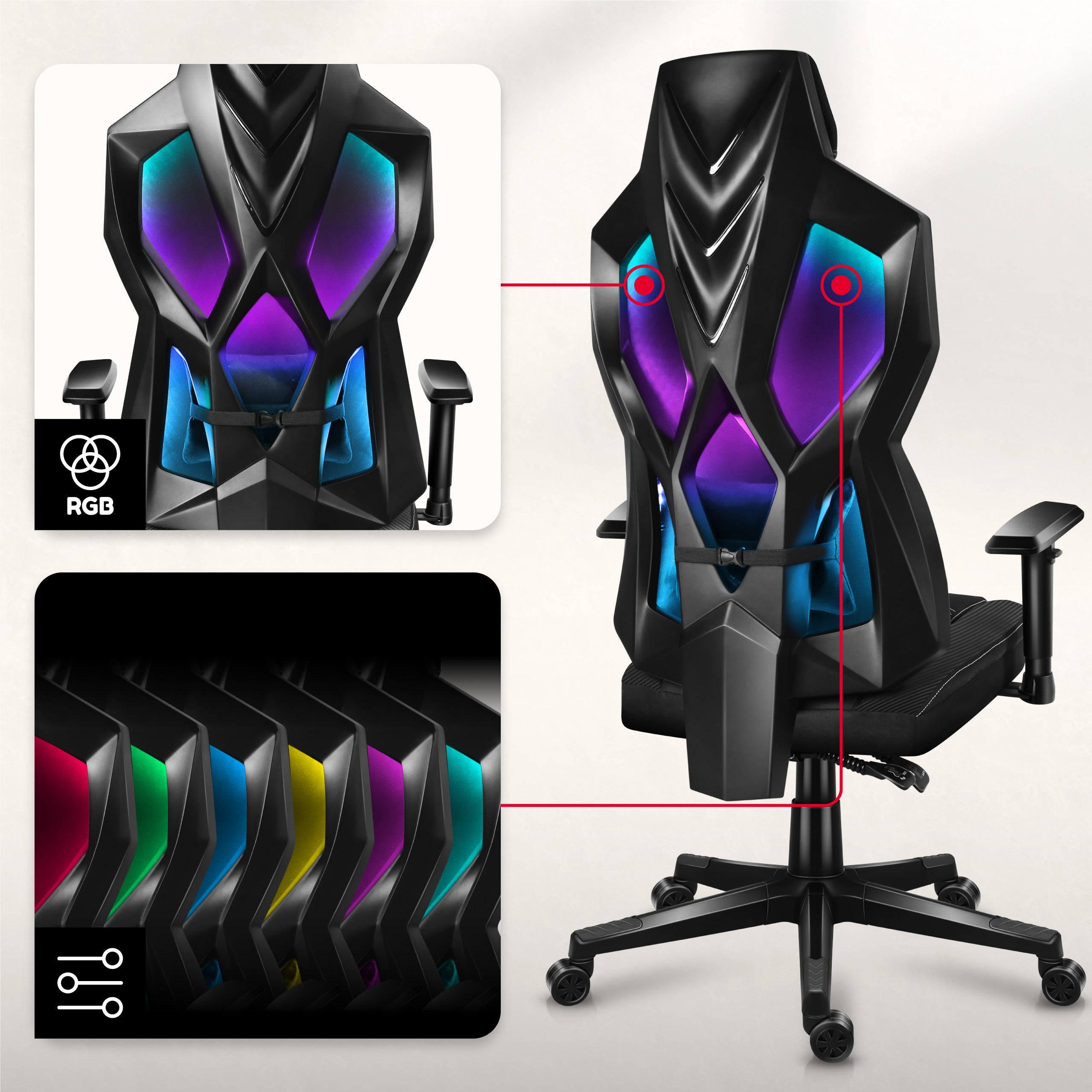 Experimentieren Sie mit Farben