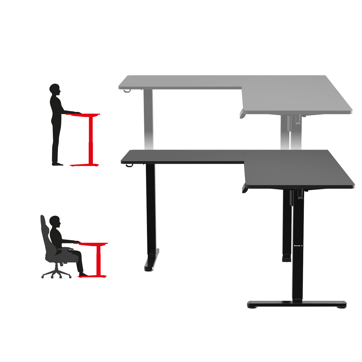 Ergonomischer elektrischer Schreibtisch