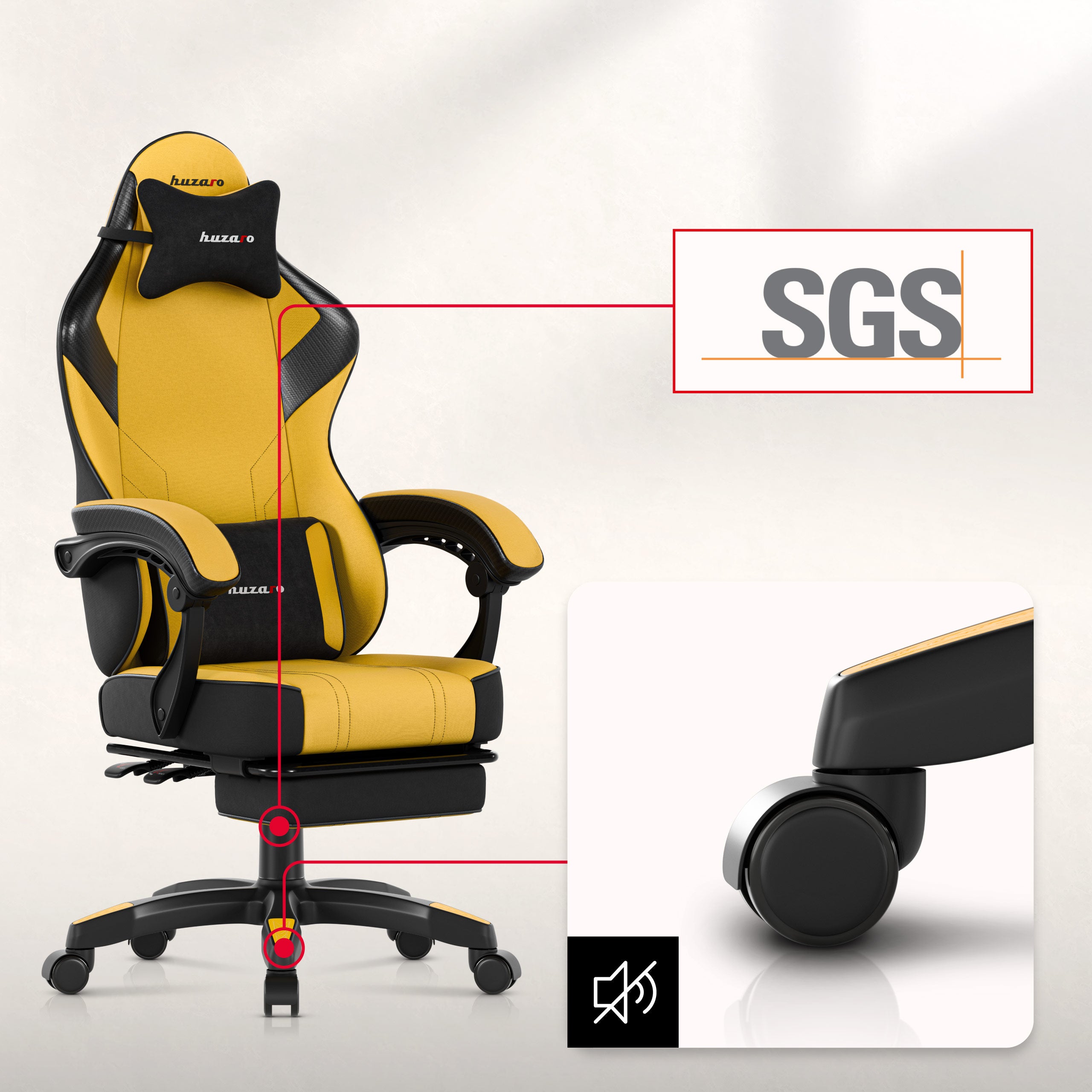 Polyurethan-Gummi-Räder 50 mm