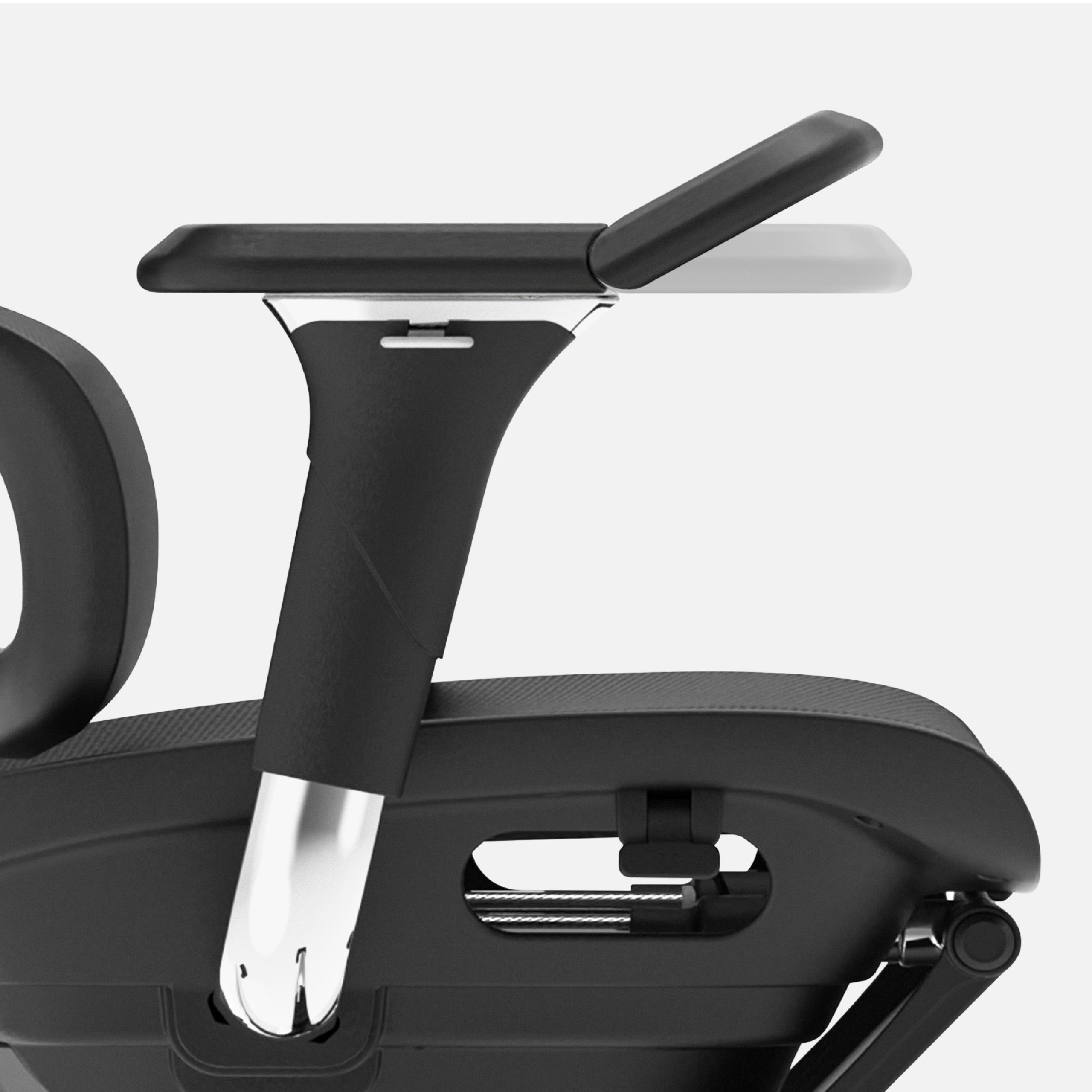 Ergonomische Einstellung der Armlehnen