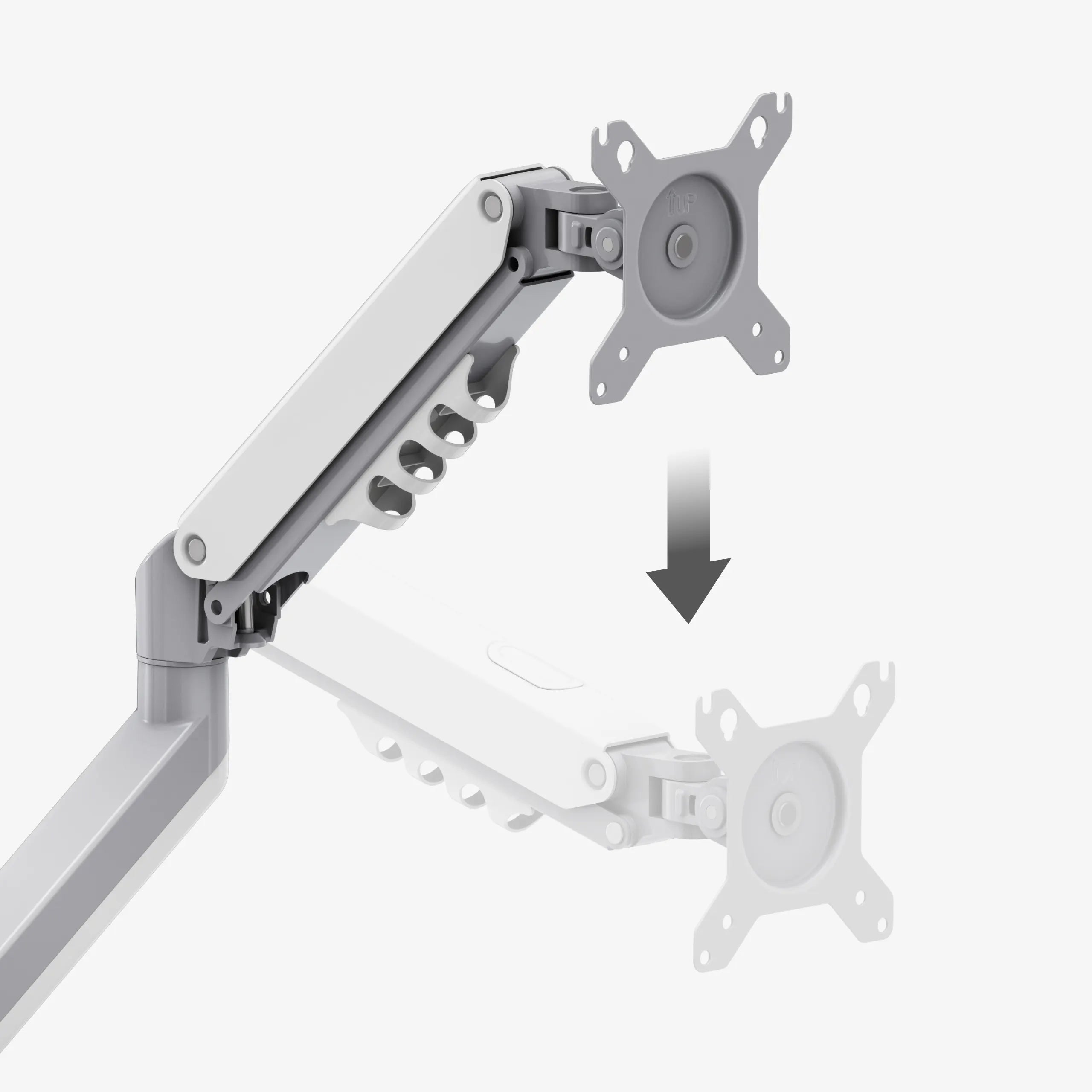 Große Auswahl an vertikalen und horizontalen Anpassungen