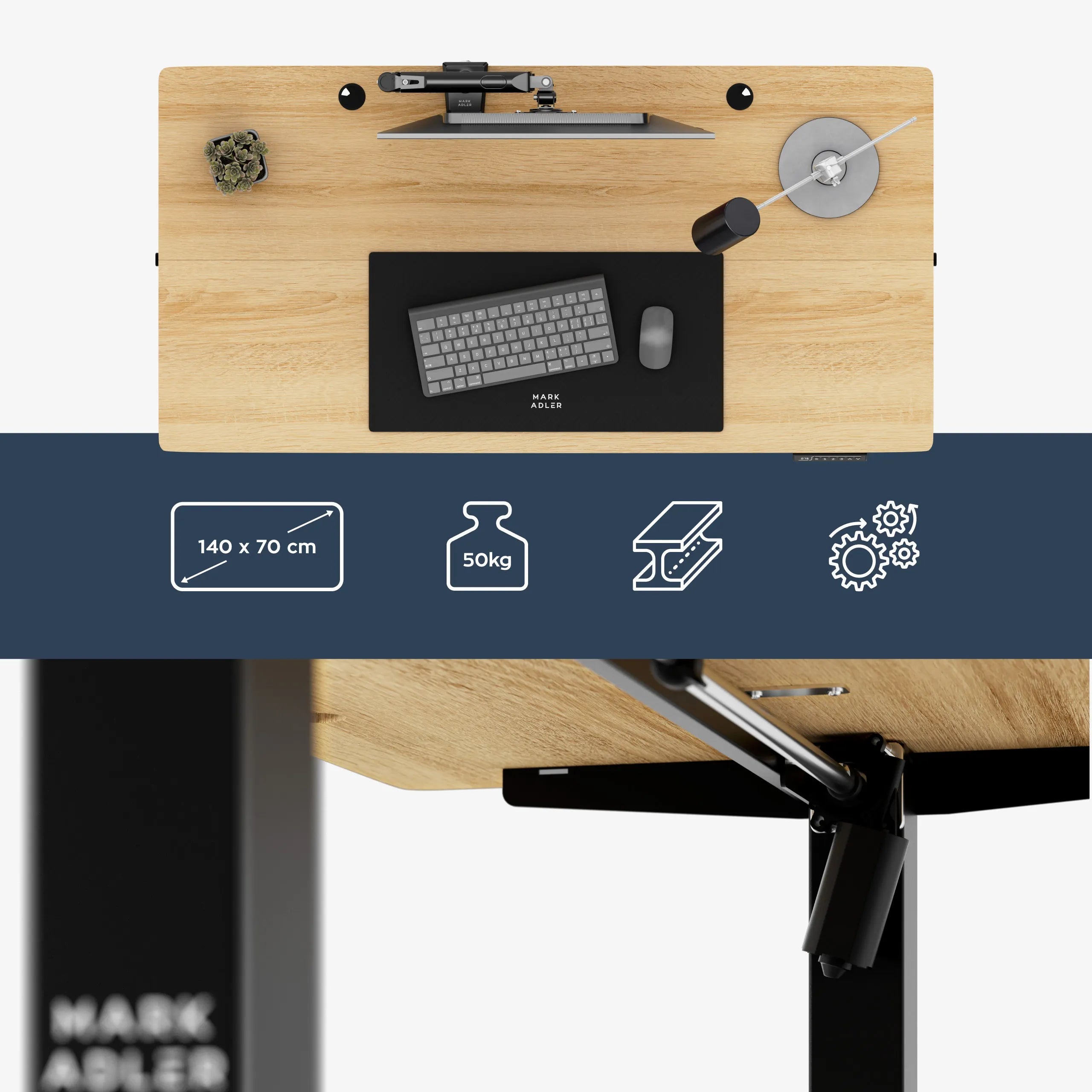 Stabiler und leiser Betrieb