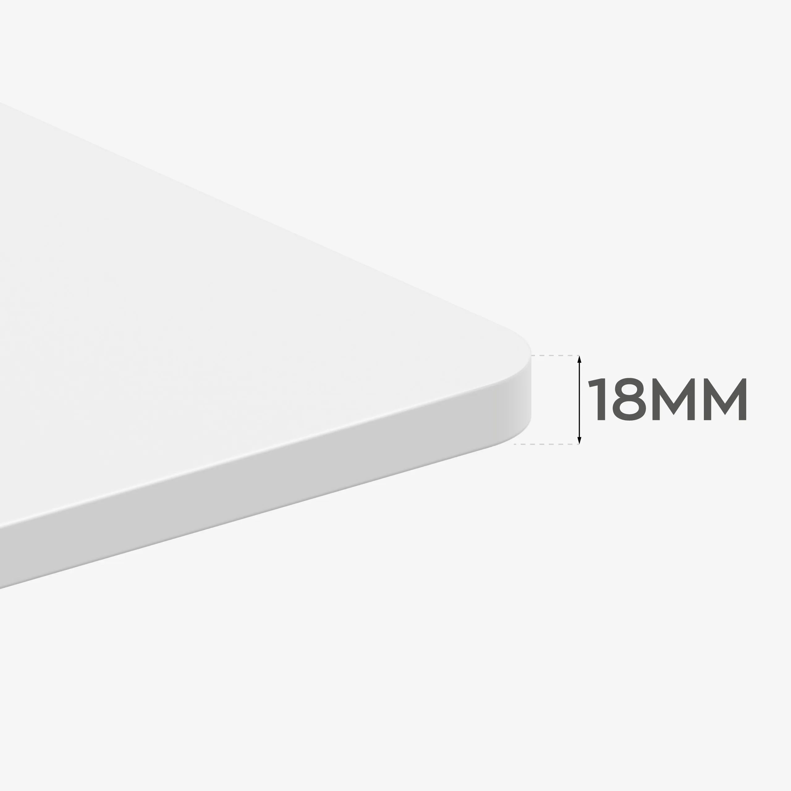 Arbeitsplattendicke 1,8 cm
