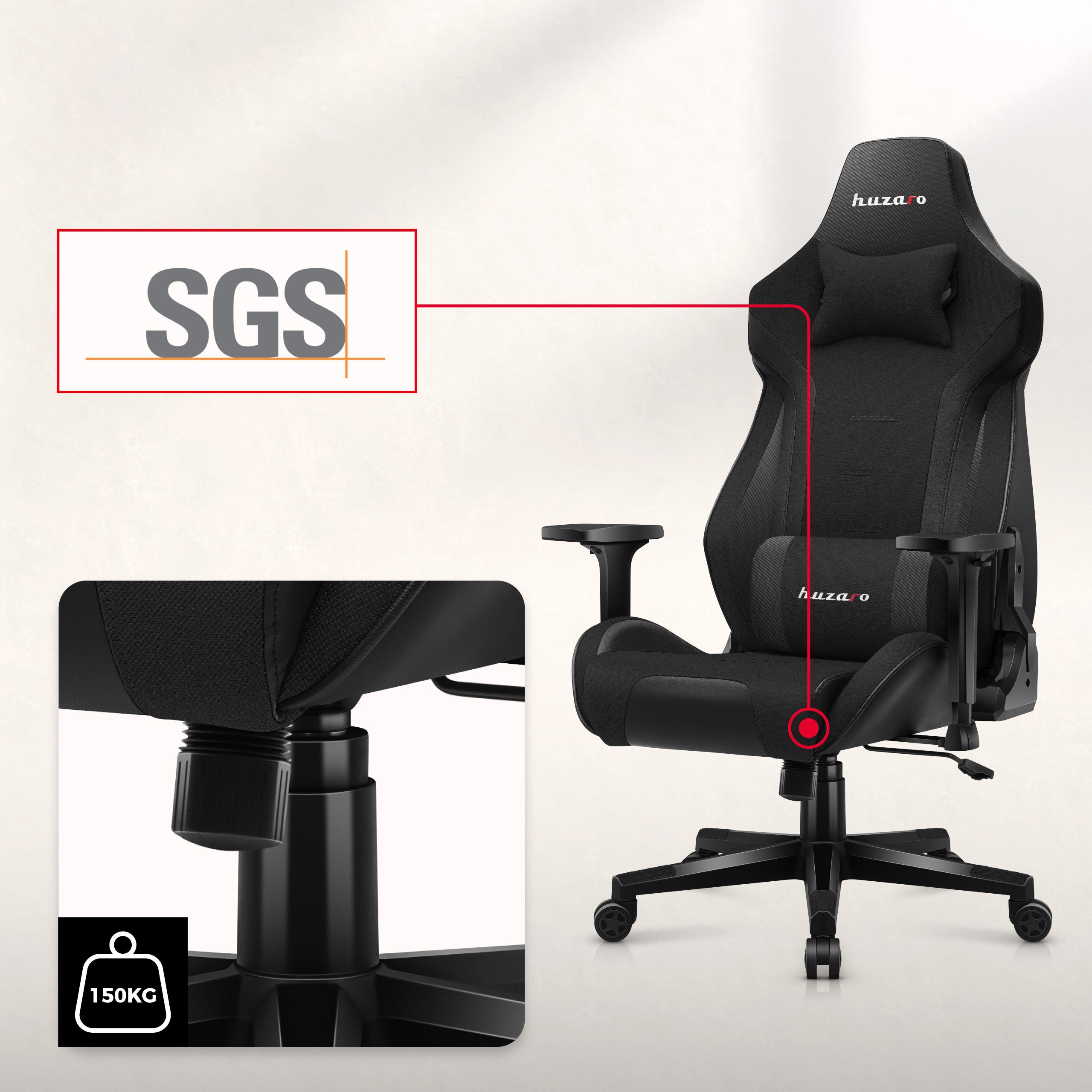 Aktuator der BIFMA-Klasse 4