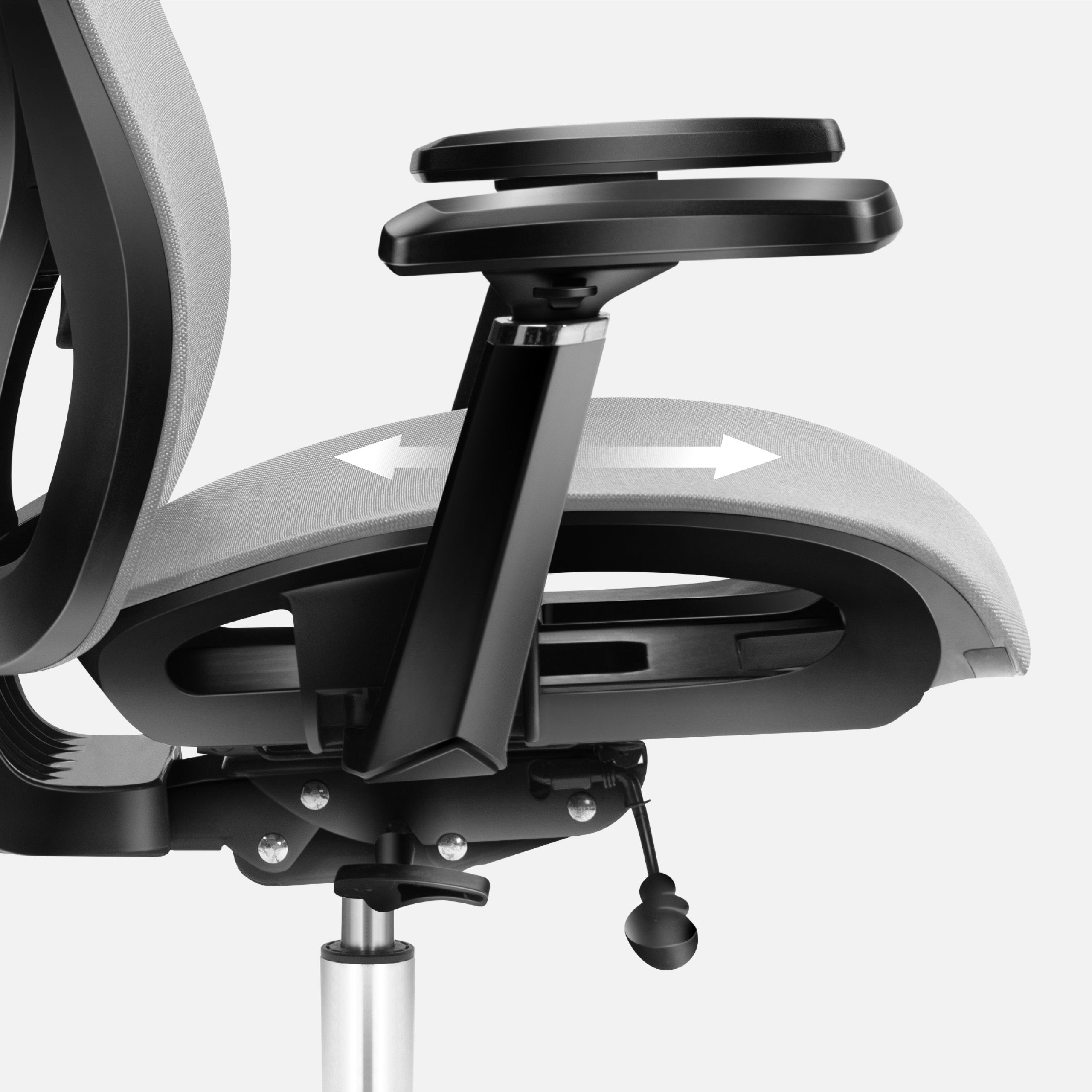 Verstellbarer Sitz vorne hinten