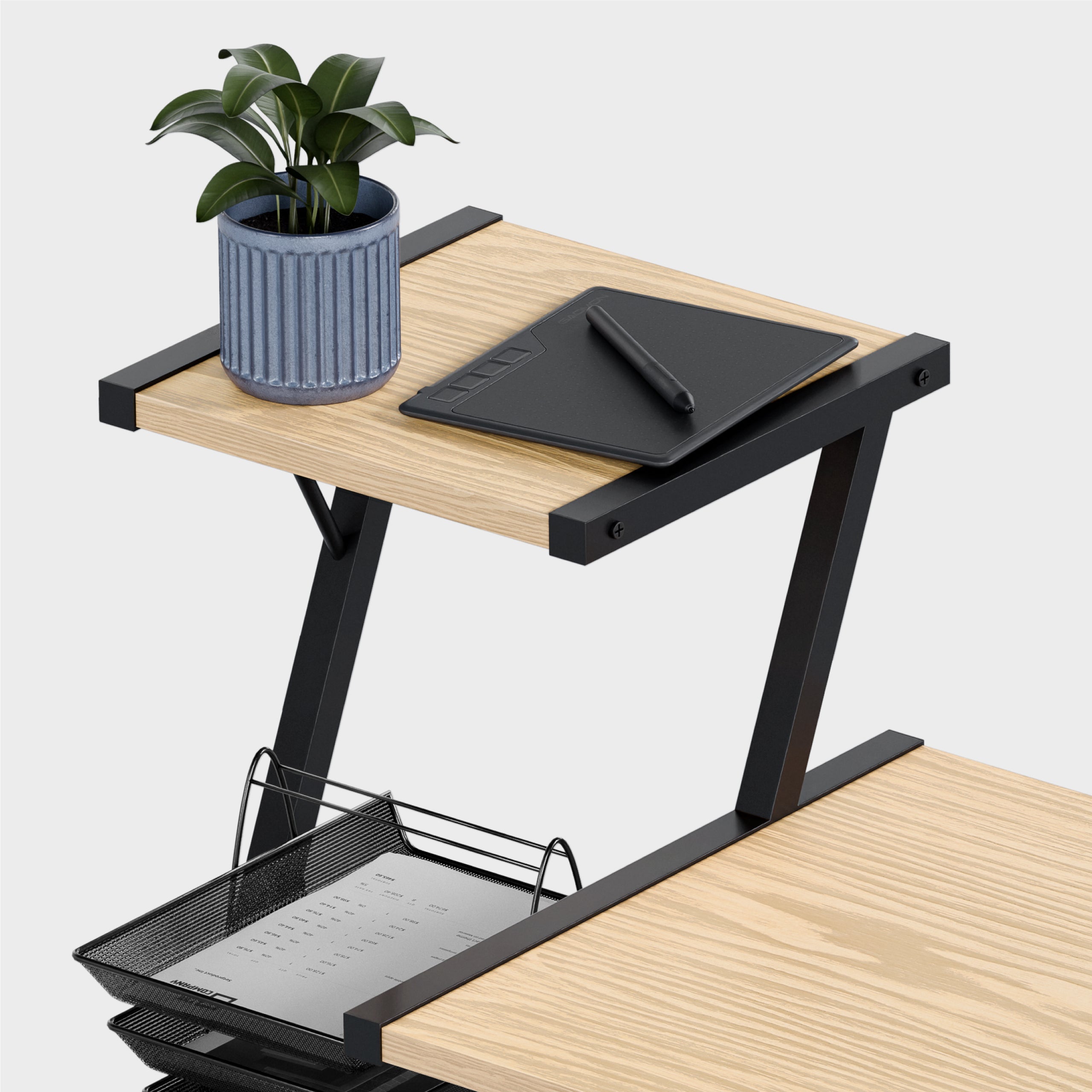 Möglichkeit der rechten und linken Regalmontage