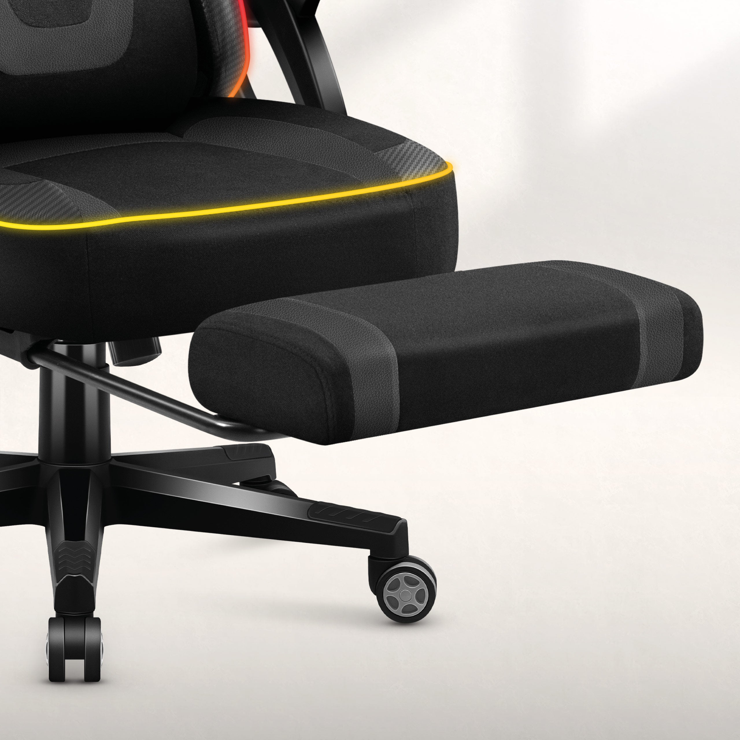 Einziehbare Fußstütze