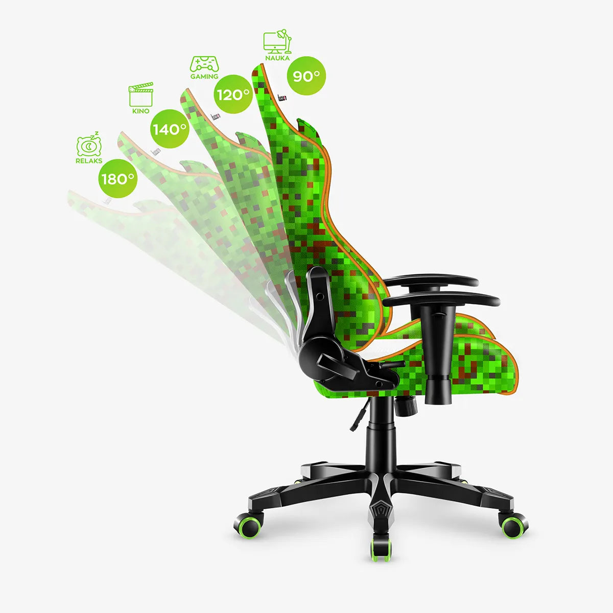 Bequemer Seitenstützenmechanismus