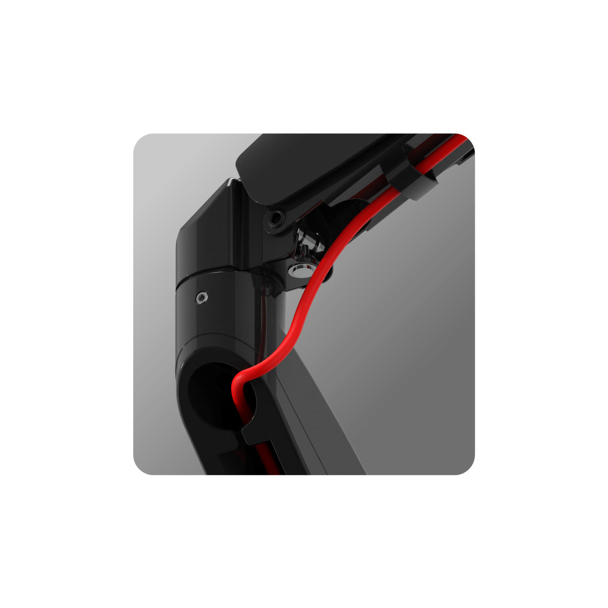 Ästhetisch geführte Drähte