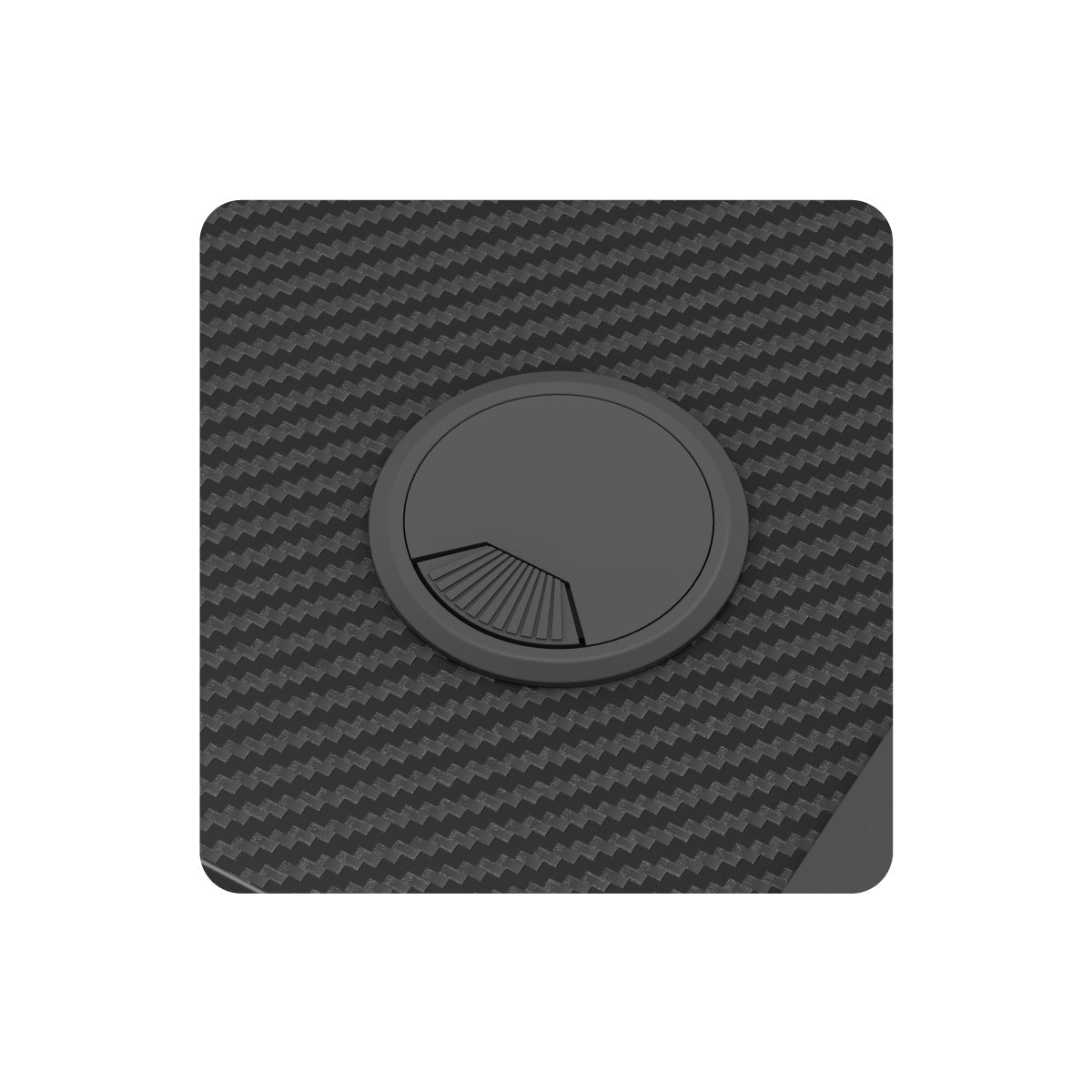 Löcher zum Organisieren von Kabeln für eine geordnete Position