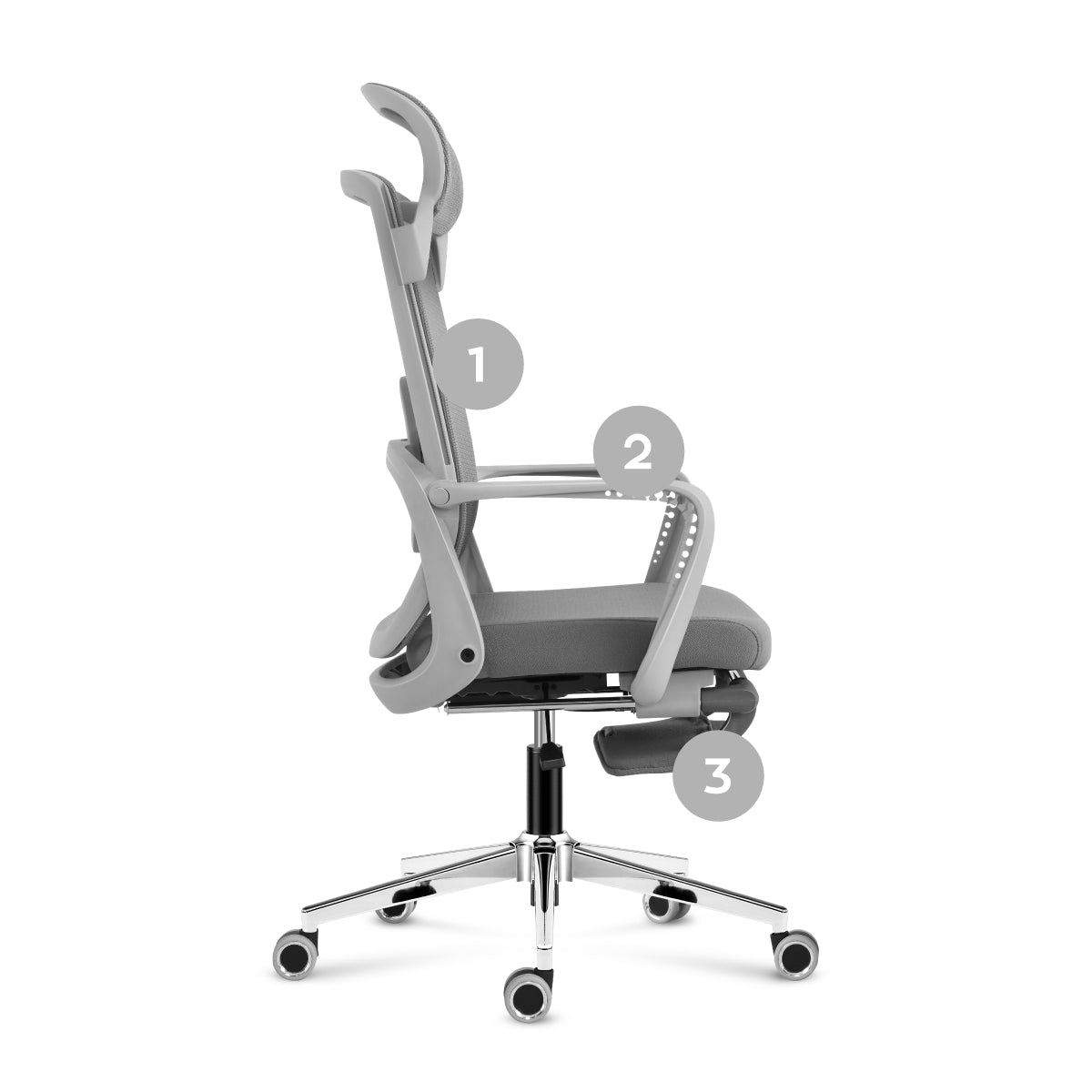 Ergonomischer Stuhl für Zuhause und Büro