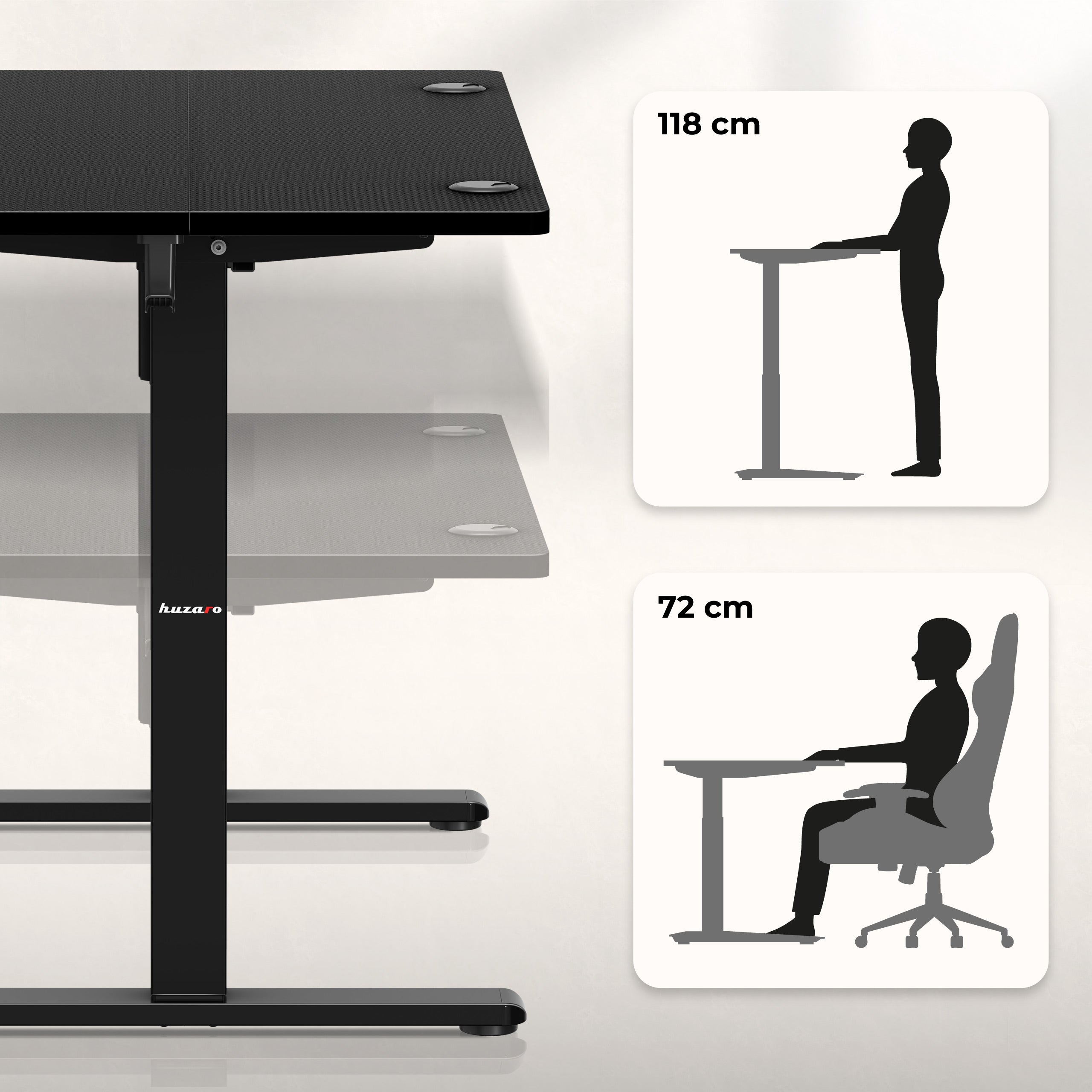 Elektrischer und ergonomischer Schreibtisch