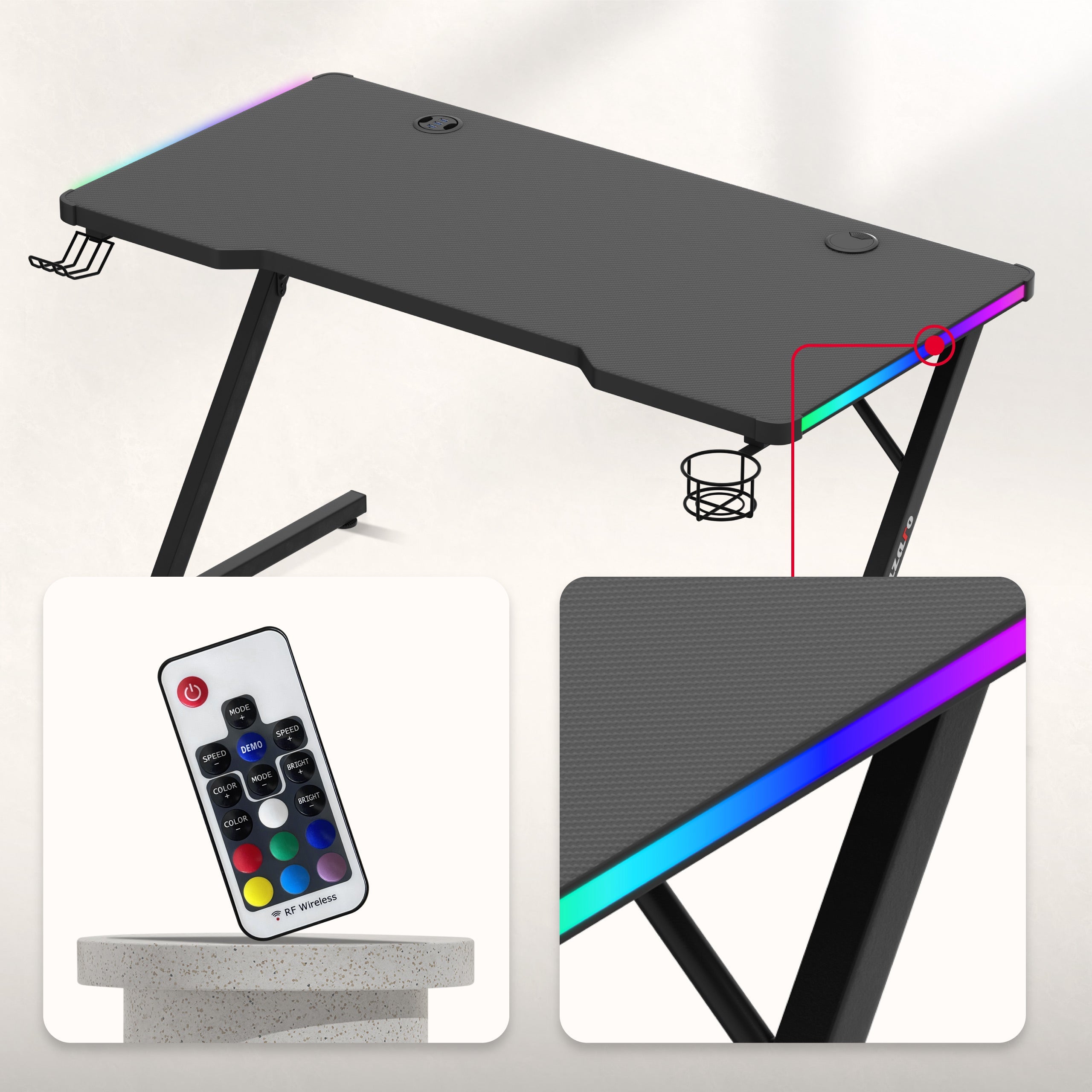 RGB-LED-Beleuchtung, Steuerung einer praktischen Fernbedienung