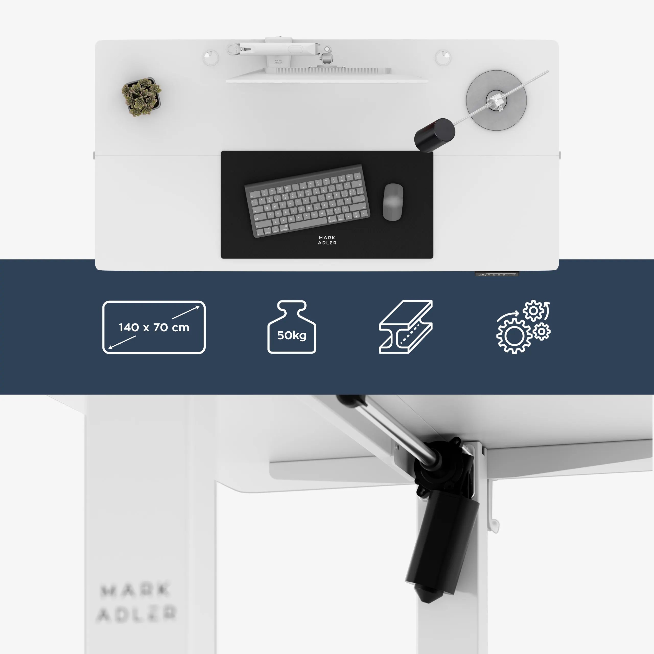 Stabiler und leiser Betrieb