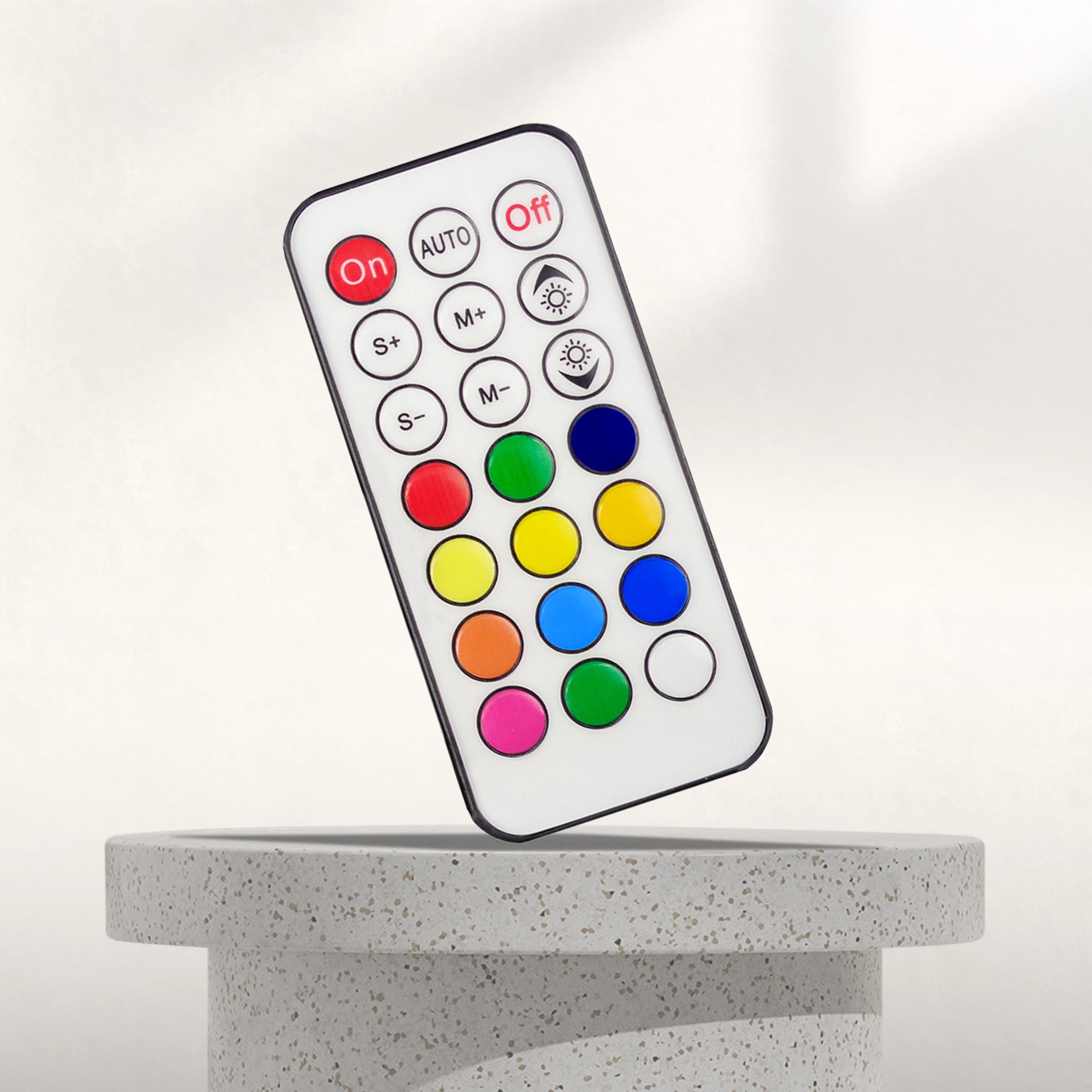 Steuerung mit einer praktischen Fernbedienung