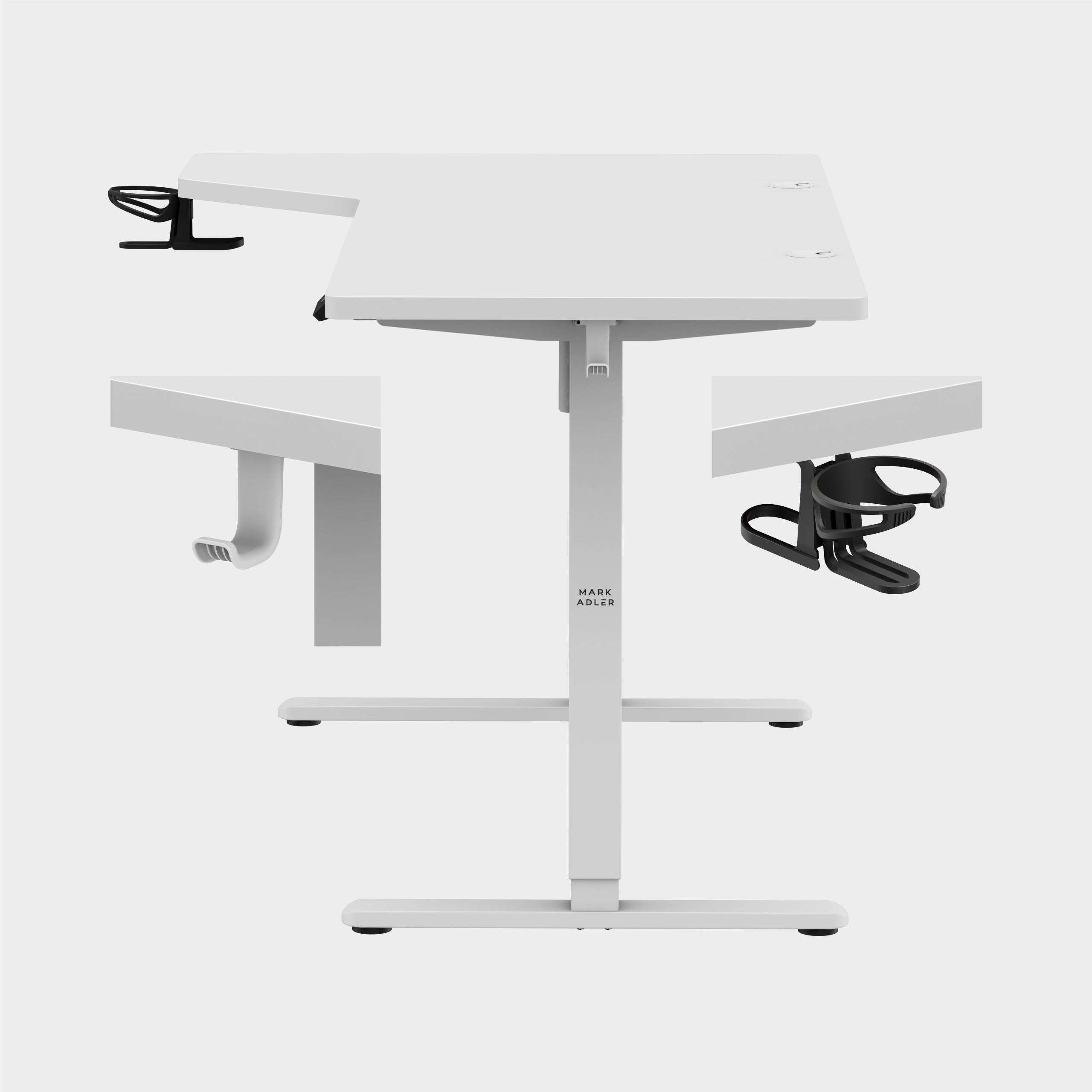 Universelle Montage – passen Sie den Schreibtisch an Ihren Raum an