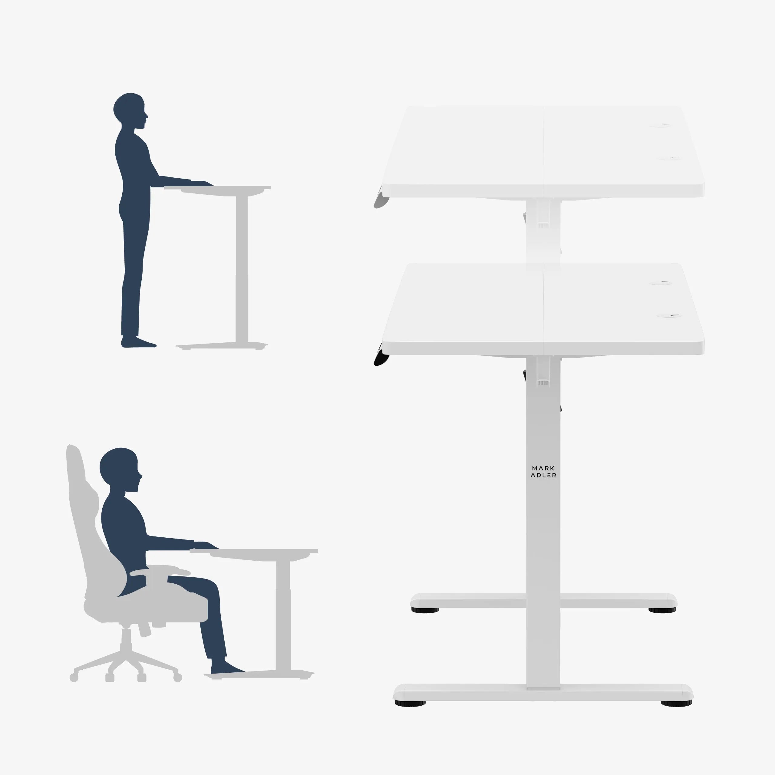 Für Steh- und Sitzarbeiten