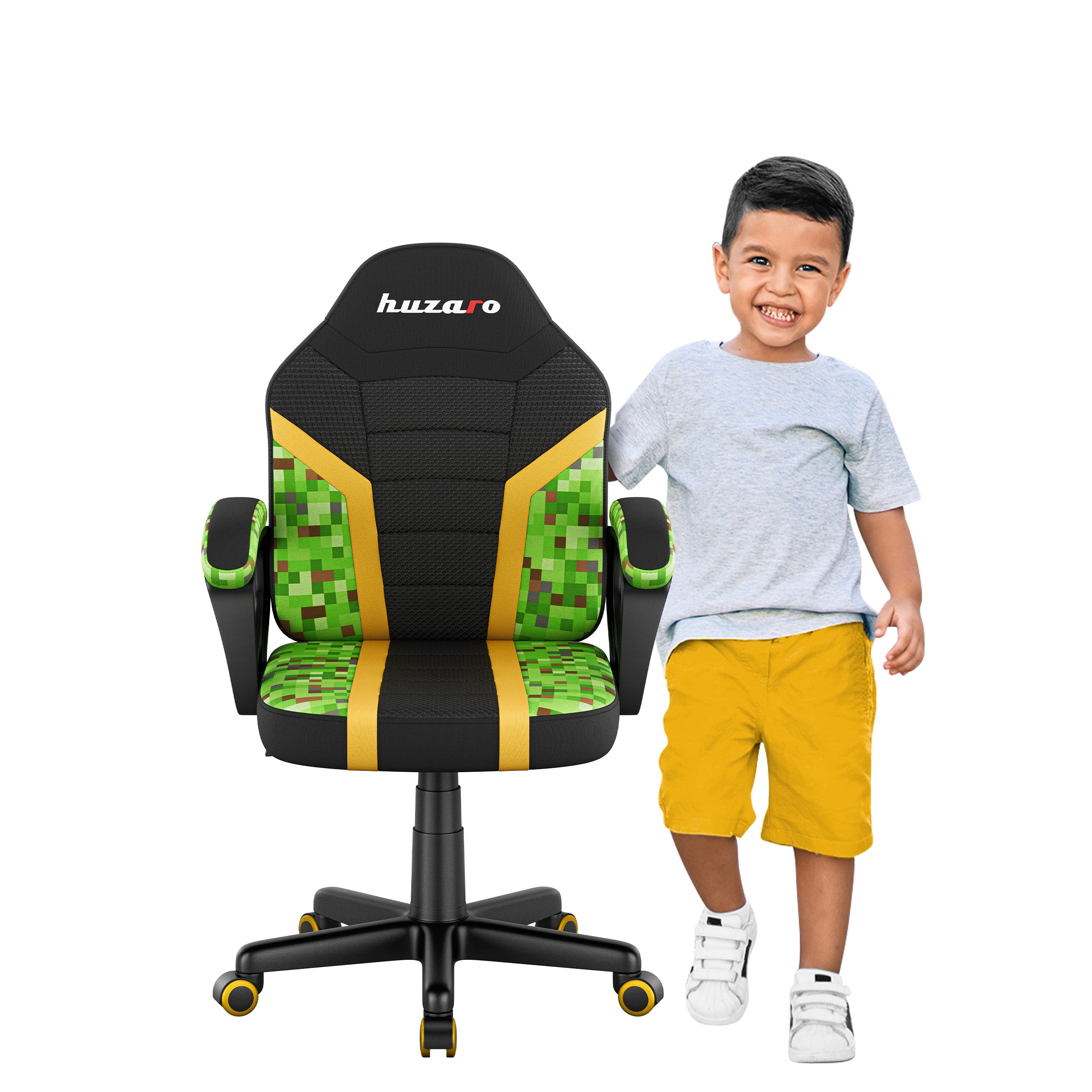 HUZARO RANGER 1.0 Pixel Mesh Gaming-Stuhl für Kinder